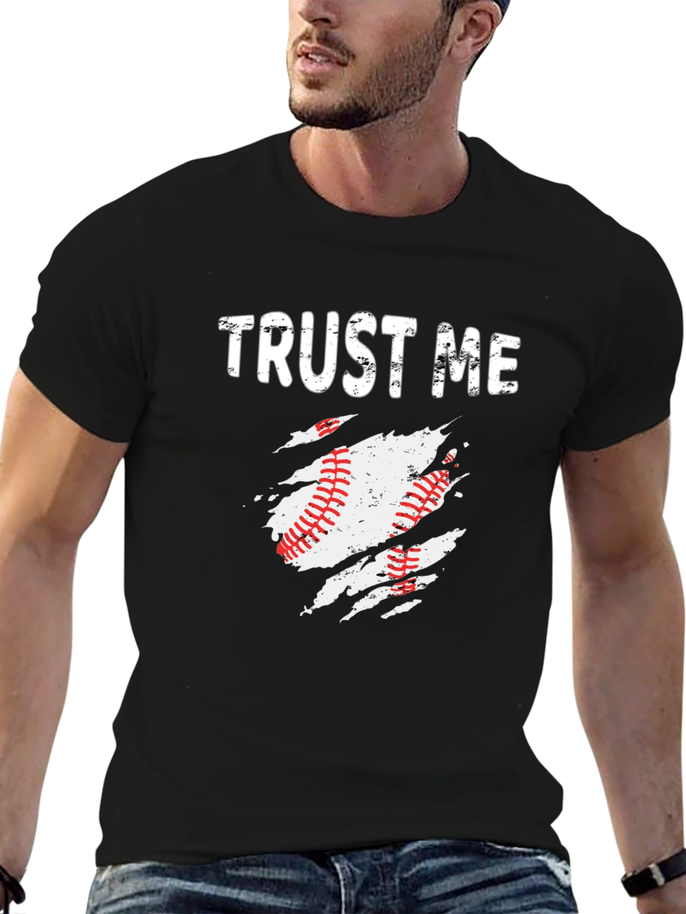 Trust Me Baseball Graphic T-Shirt