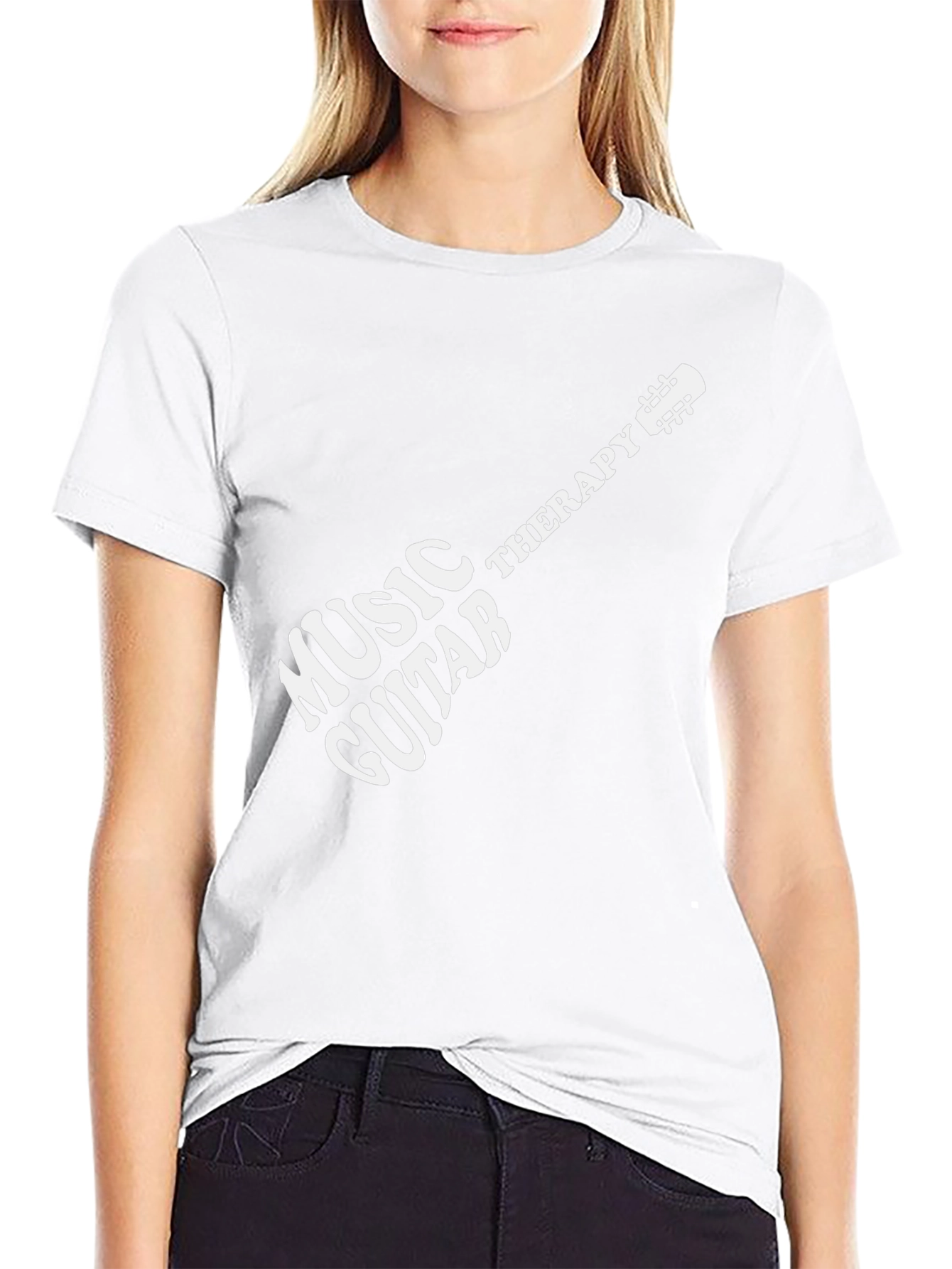 Music Guitar Therapy T-Shirt - Stylish Musician Tee
