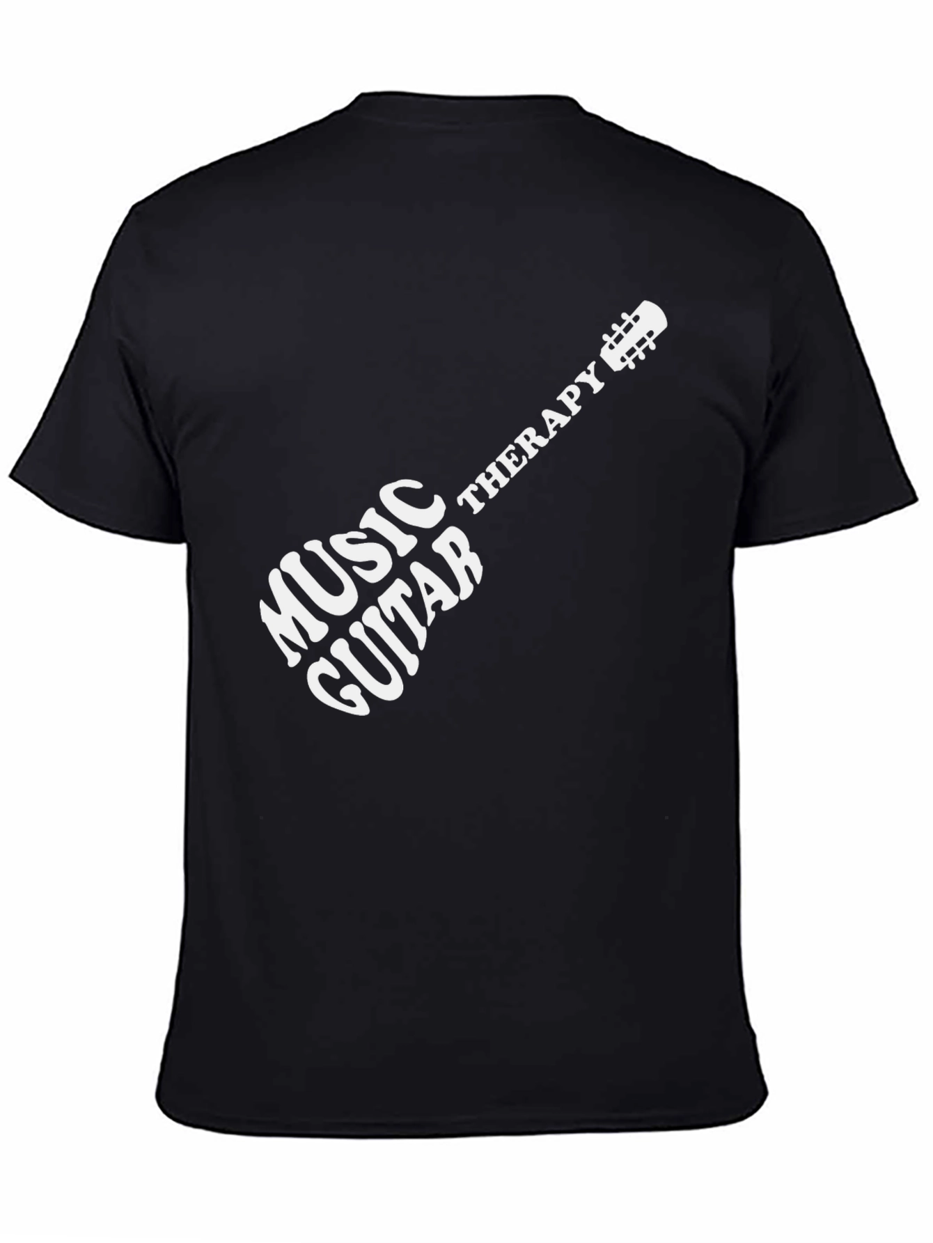 Music Guitar Therapy T-Shirt - Stylish Musician Tee