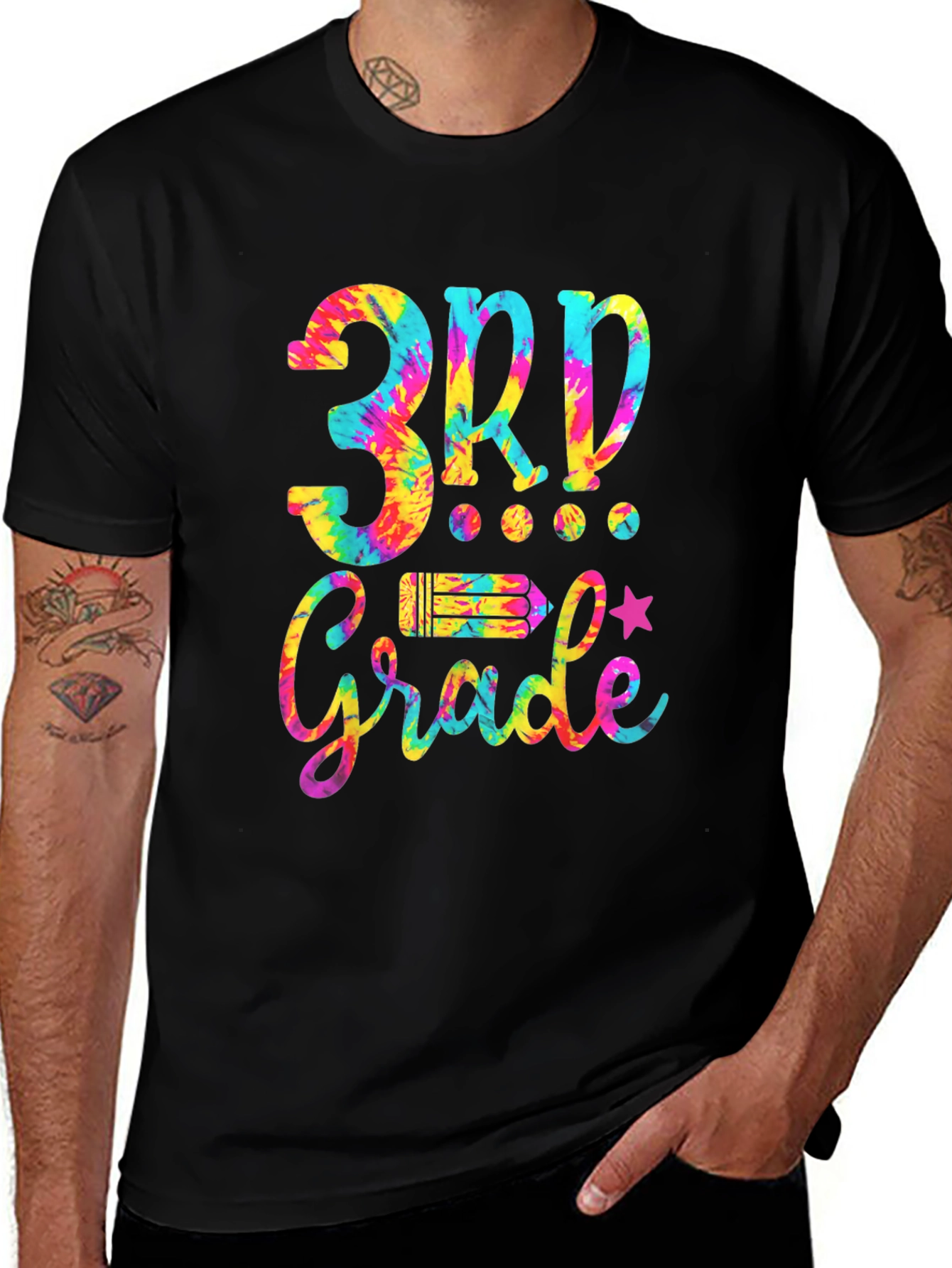 3rd Grade Tie Dye T-Shirt