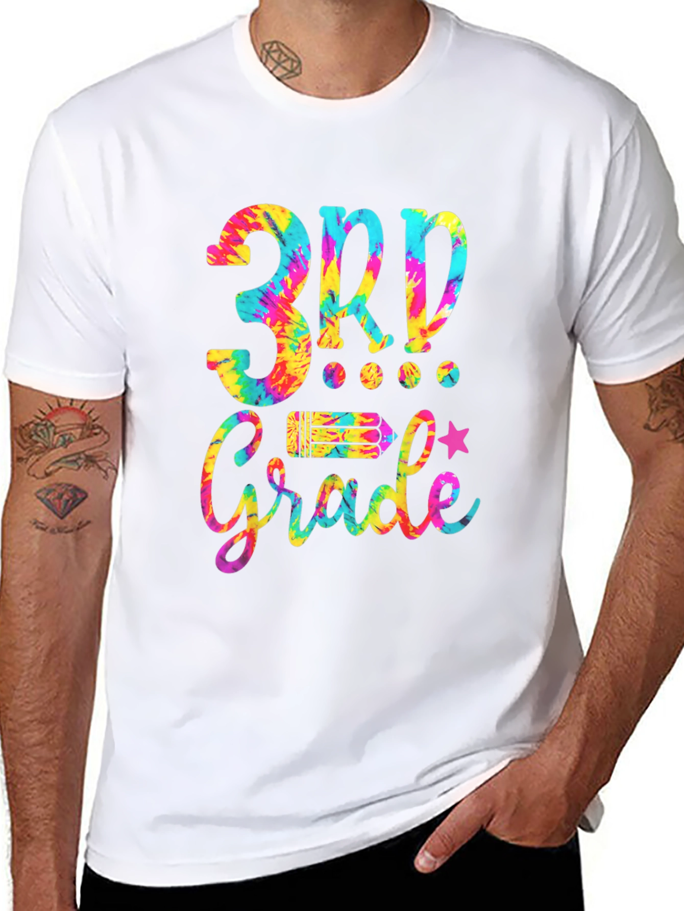 3rd Grade Tie Dye T-Shirt