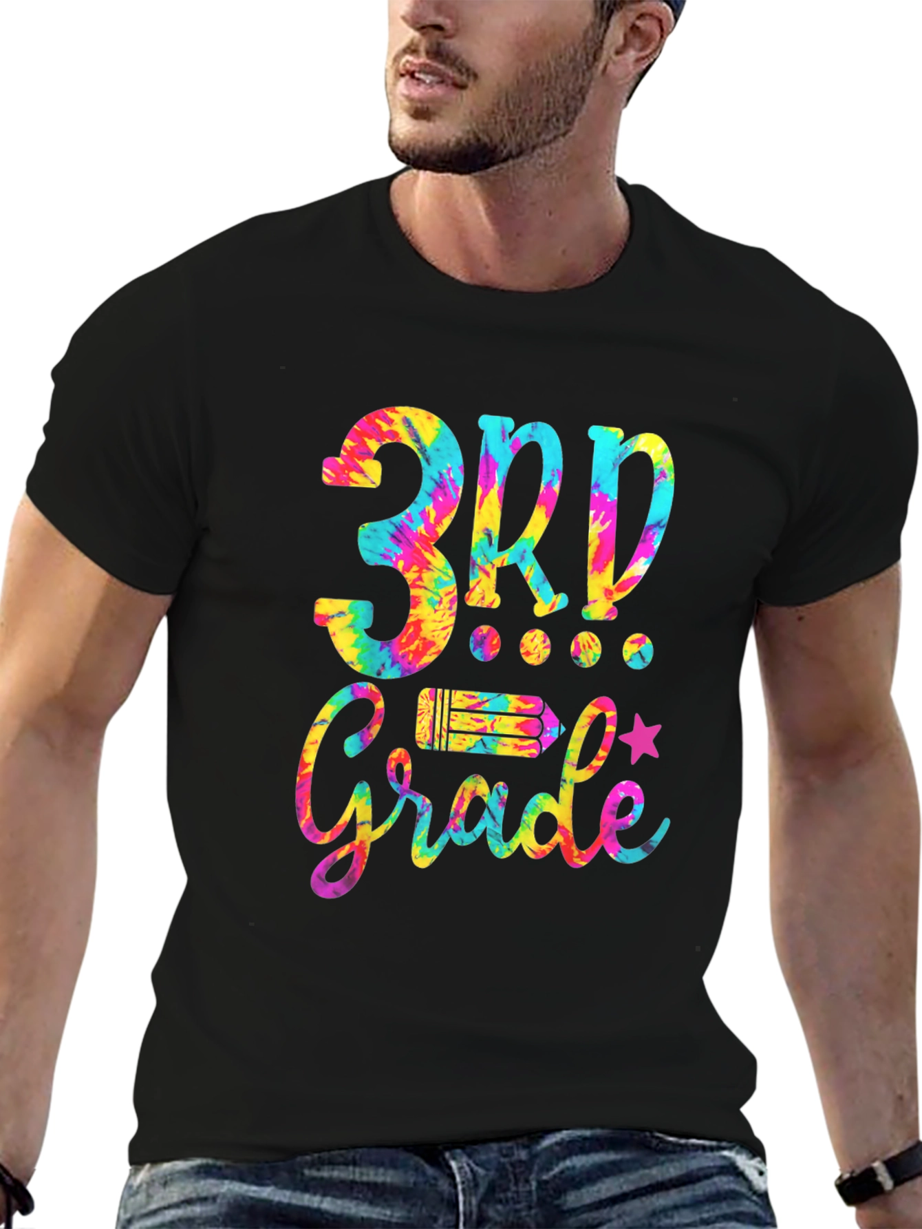 3rd Grade Tie Dye T-Shirt