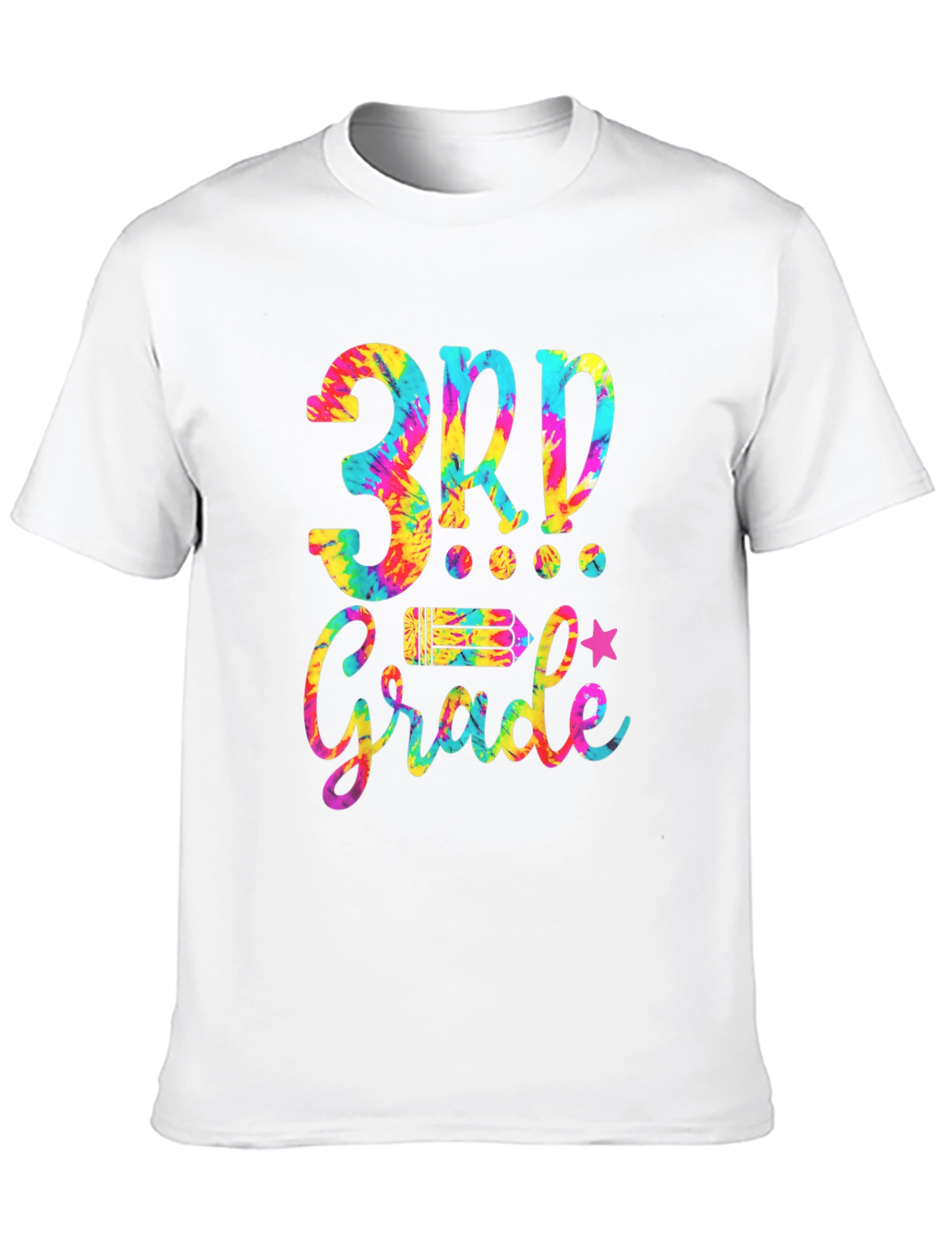 3rd Grade Tie Dye T-Shirt