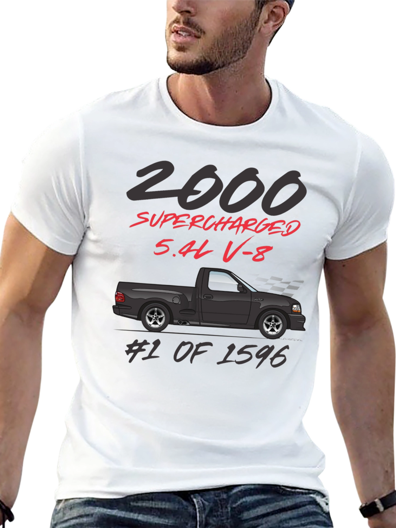 2000 Supercharged 5.4L V-8 Truck T-Shirt