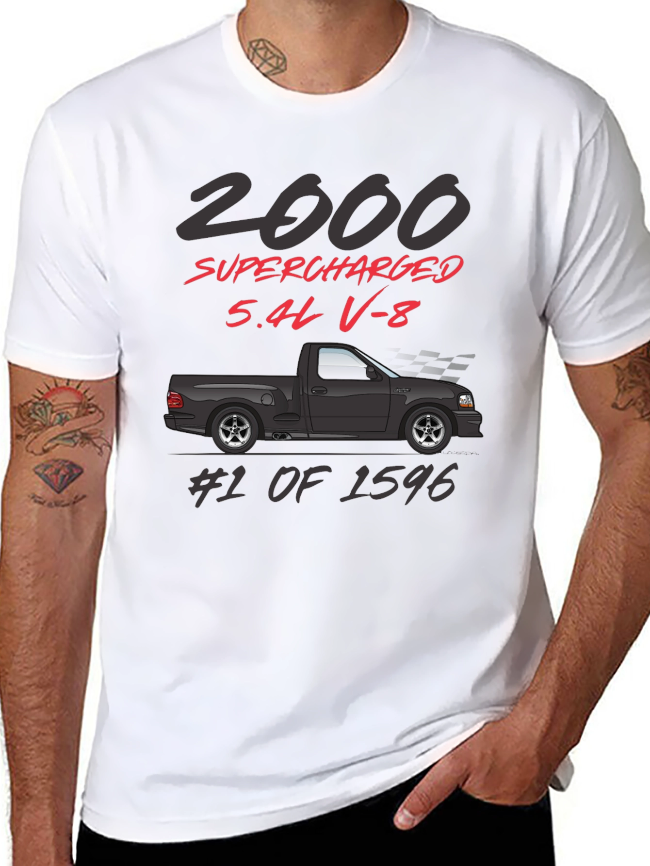 2000 Supercharged 5.4L V-8 Truck T-Shirt