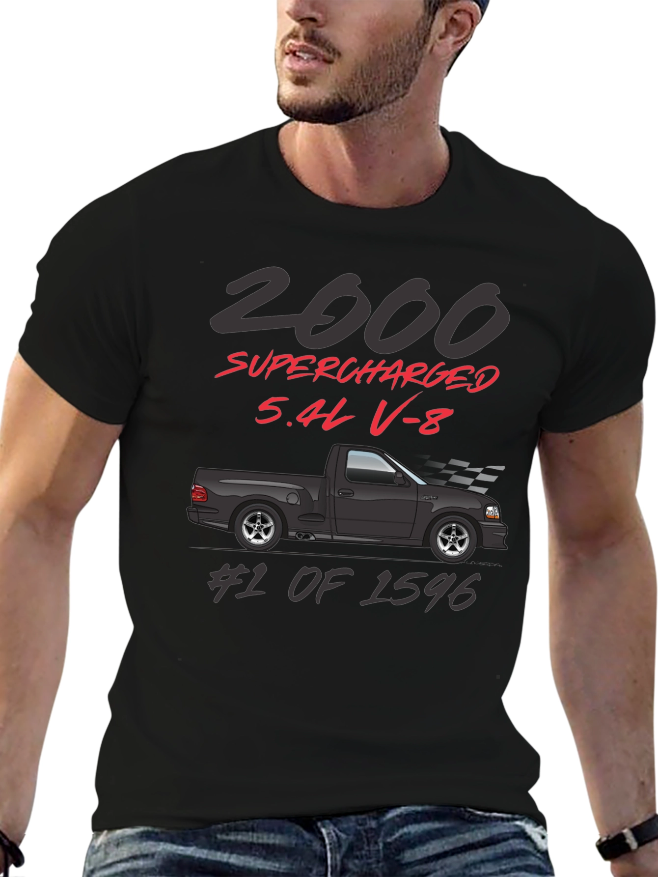 2000 Supercharged 5.4L V-8 Truck T-Shirt