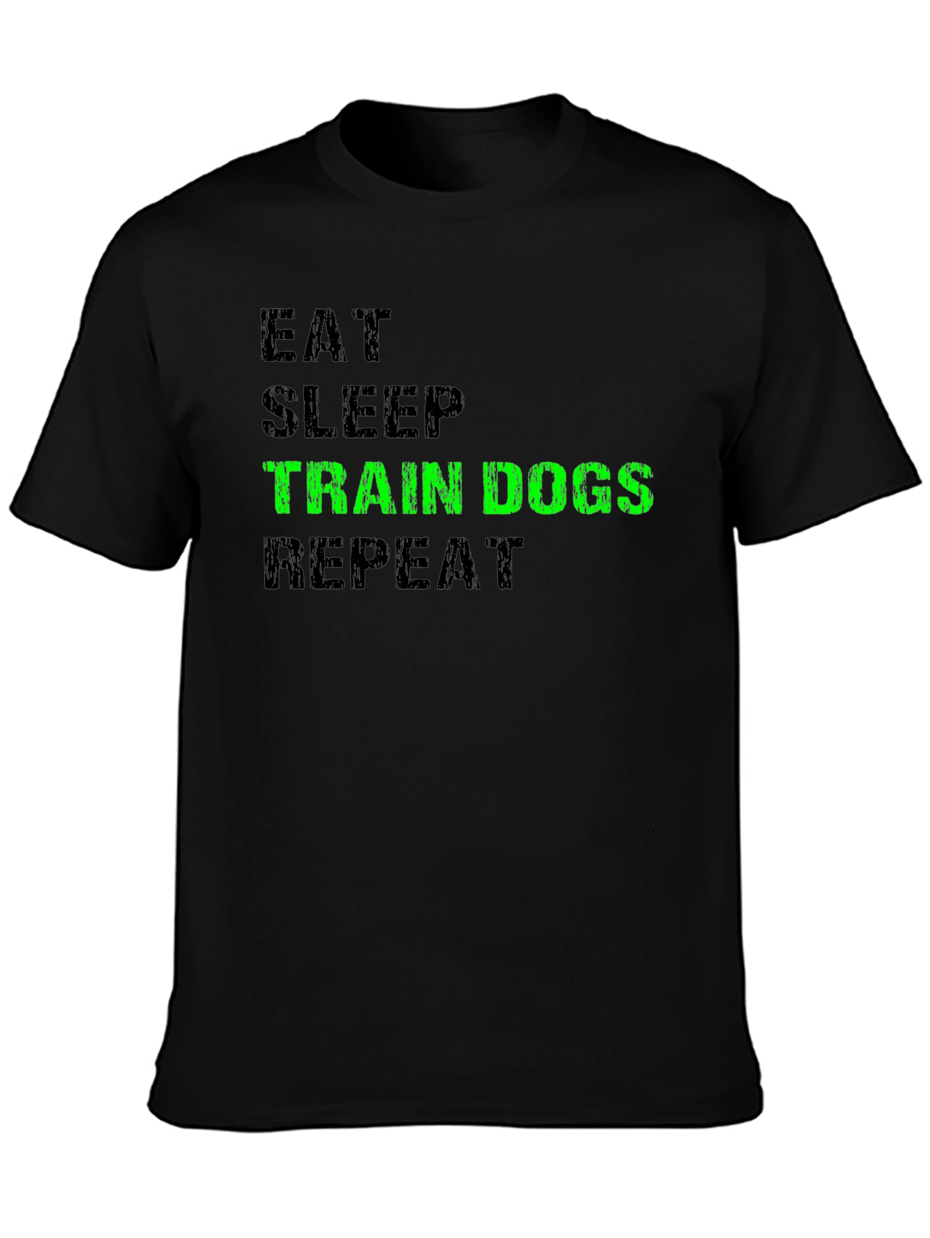 Eat Sleep Train Dogs Repeat T-Shirt
