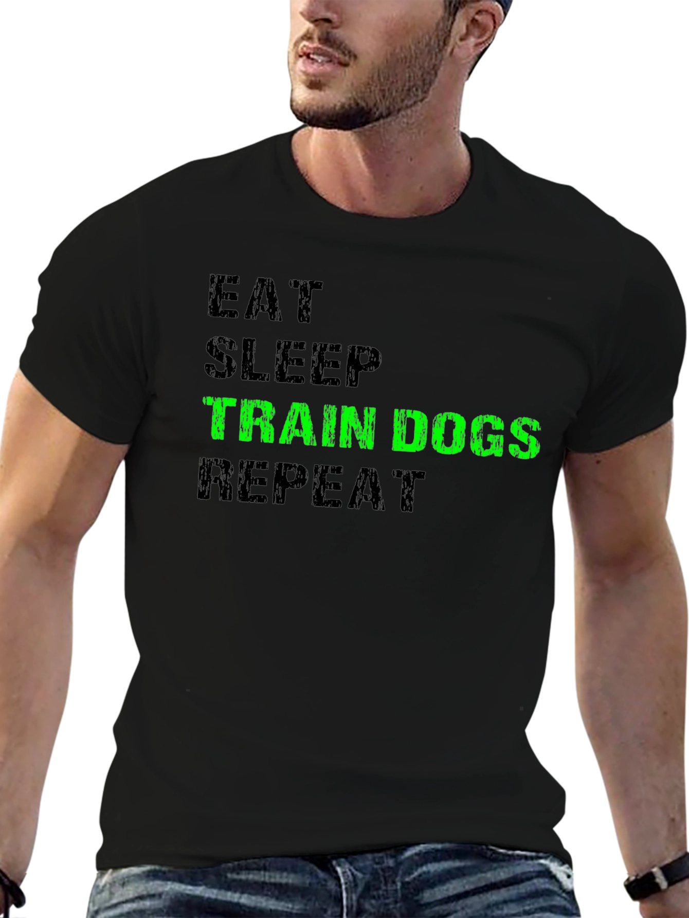 Eat Sleep Train Dogs Repeat T-Shirt