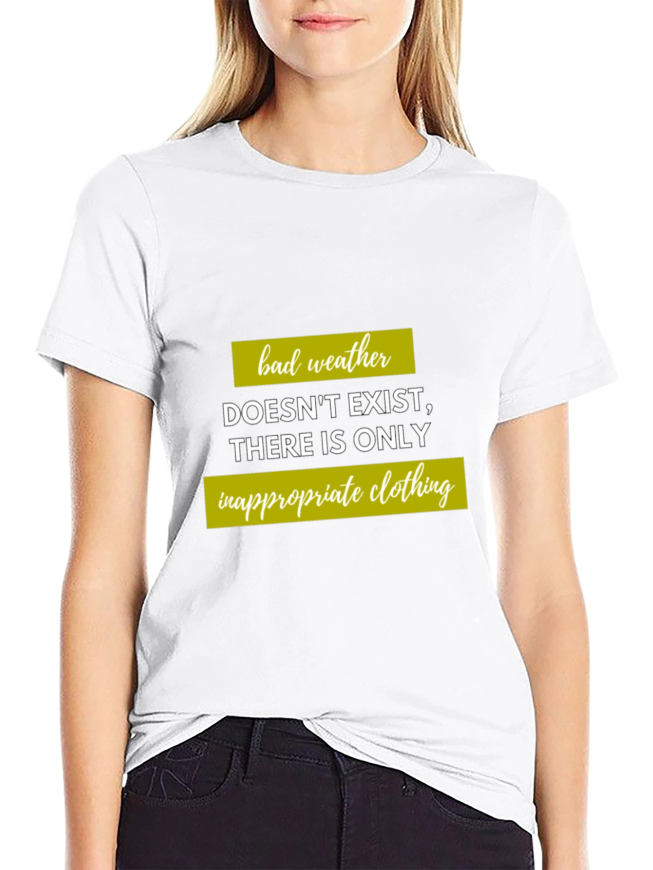 Humorous Weather T-Shirt - Inappropriate Clothing Quote