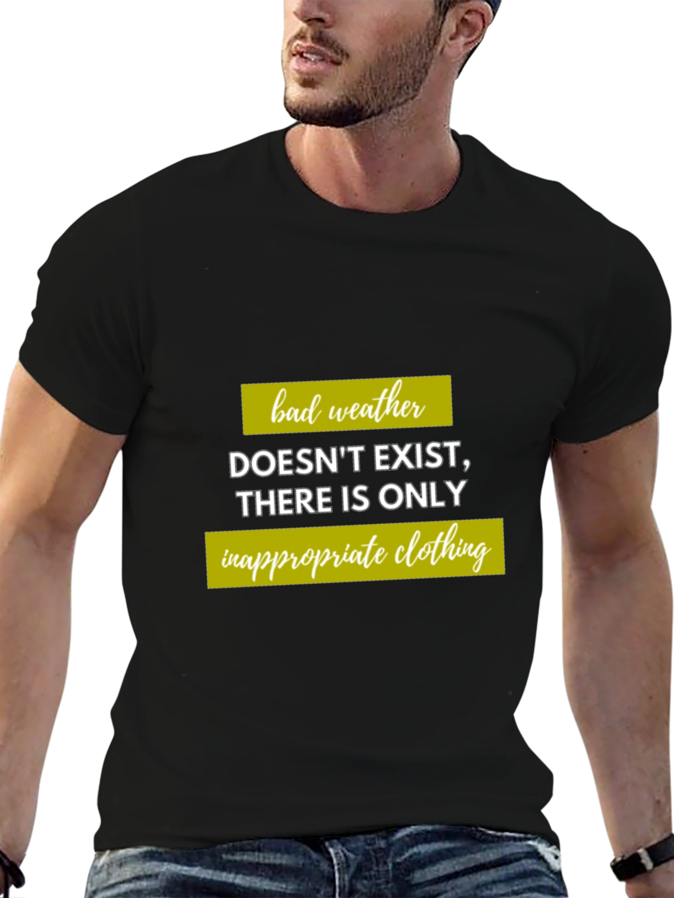 Humorous Weather T-Shirt - Inappropriate Clothing Quote