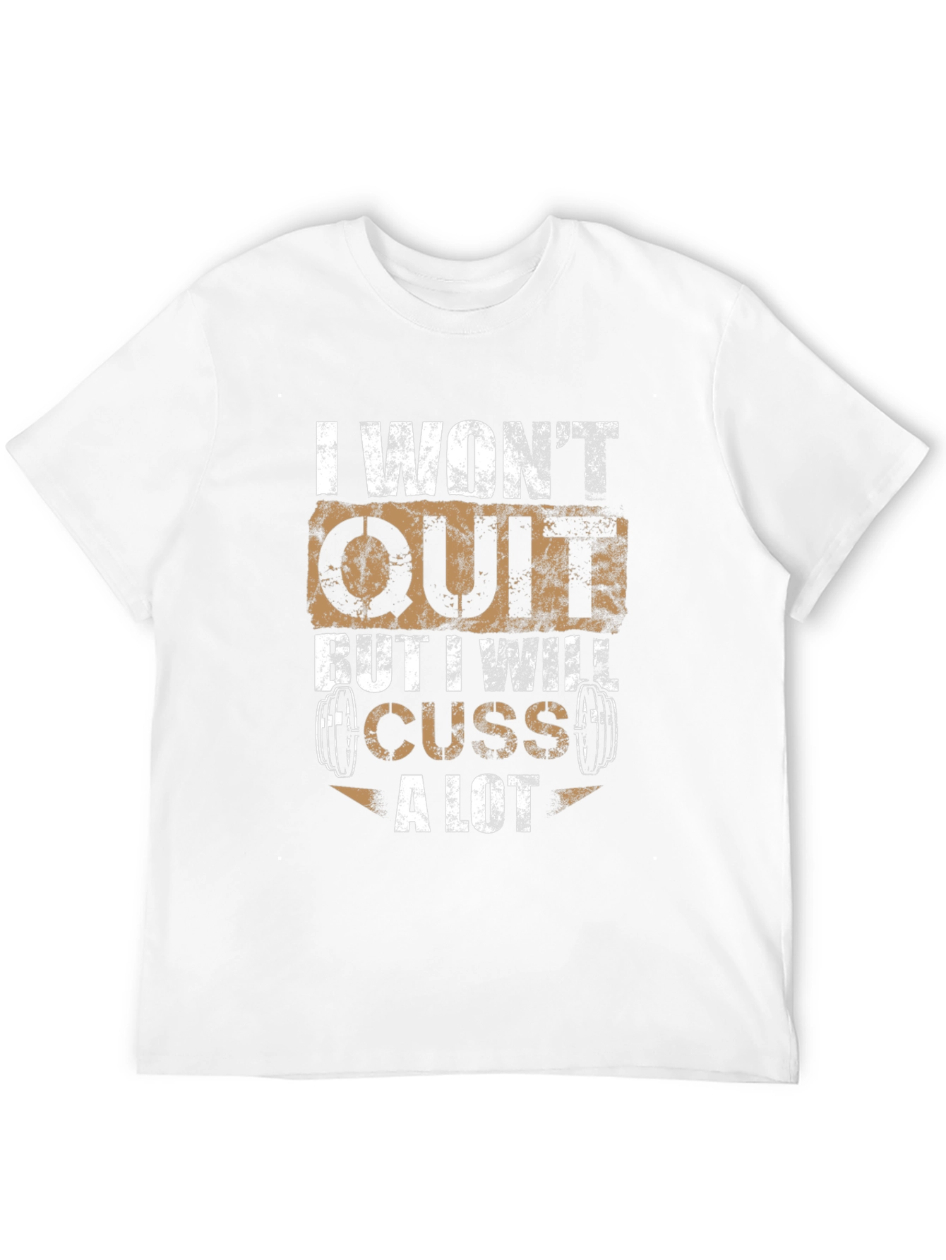 I Wont Quit Cuss A Lot Graphic Tee
