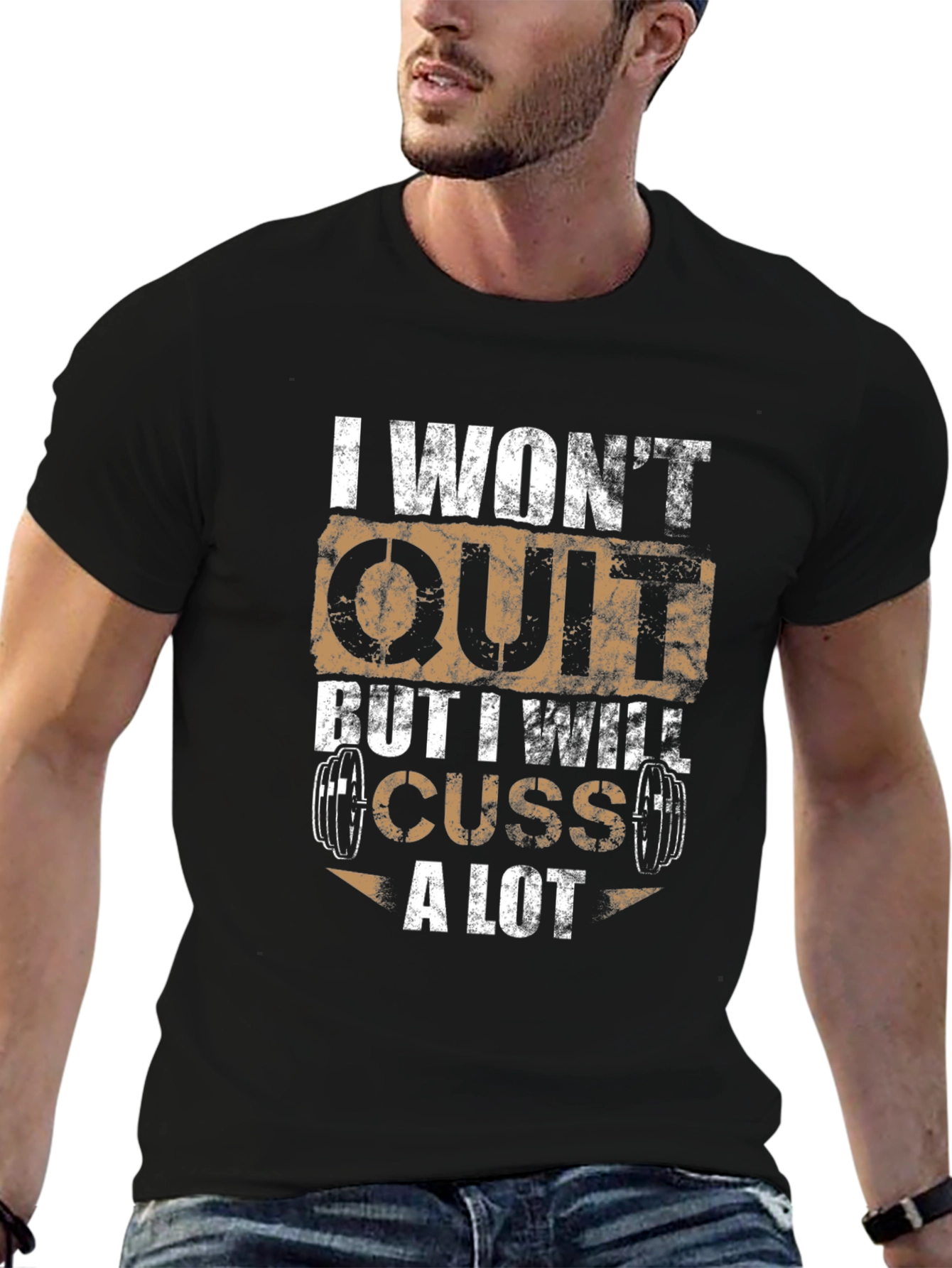 I Wont Quit Cuss A Lot Graphic Tee