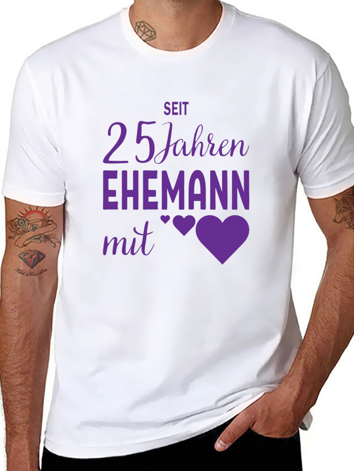 25th Anniversary Husband T-Shirt