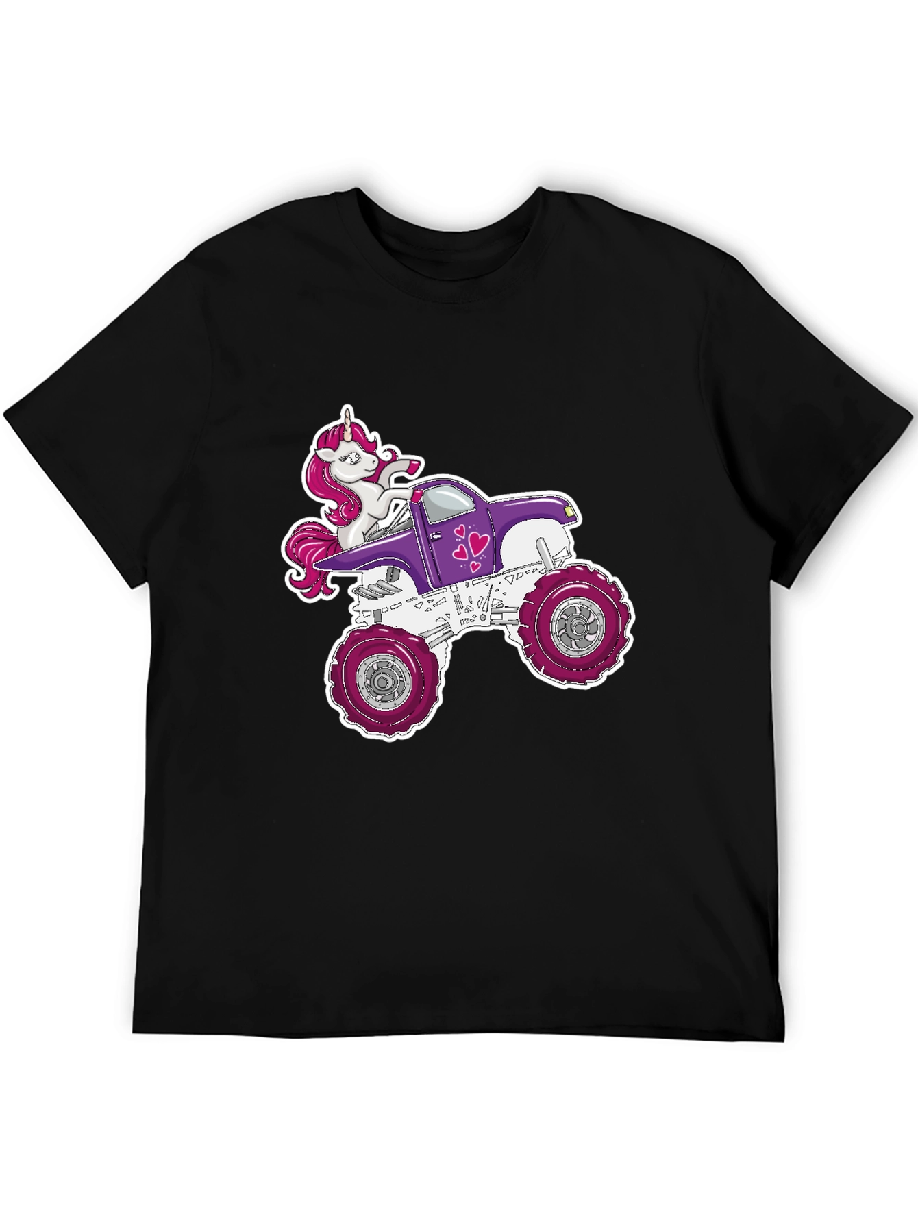 Unicorn Monster Truck T-Shirt