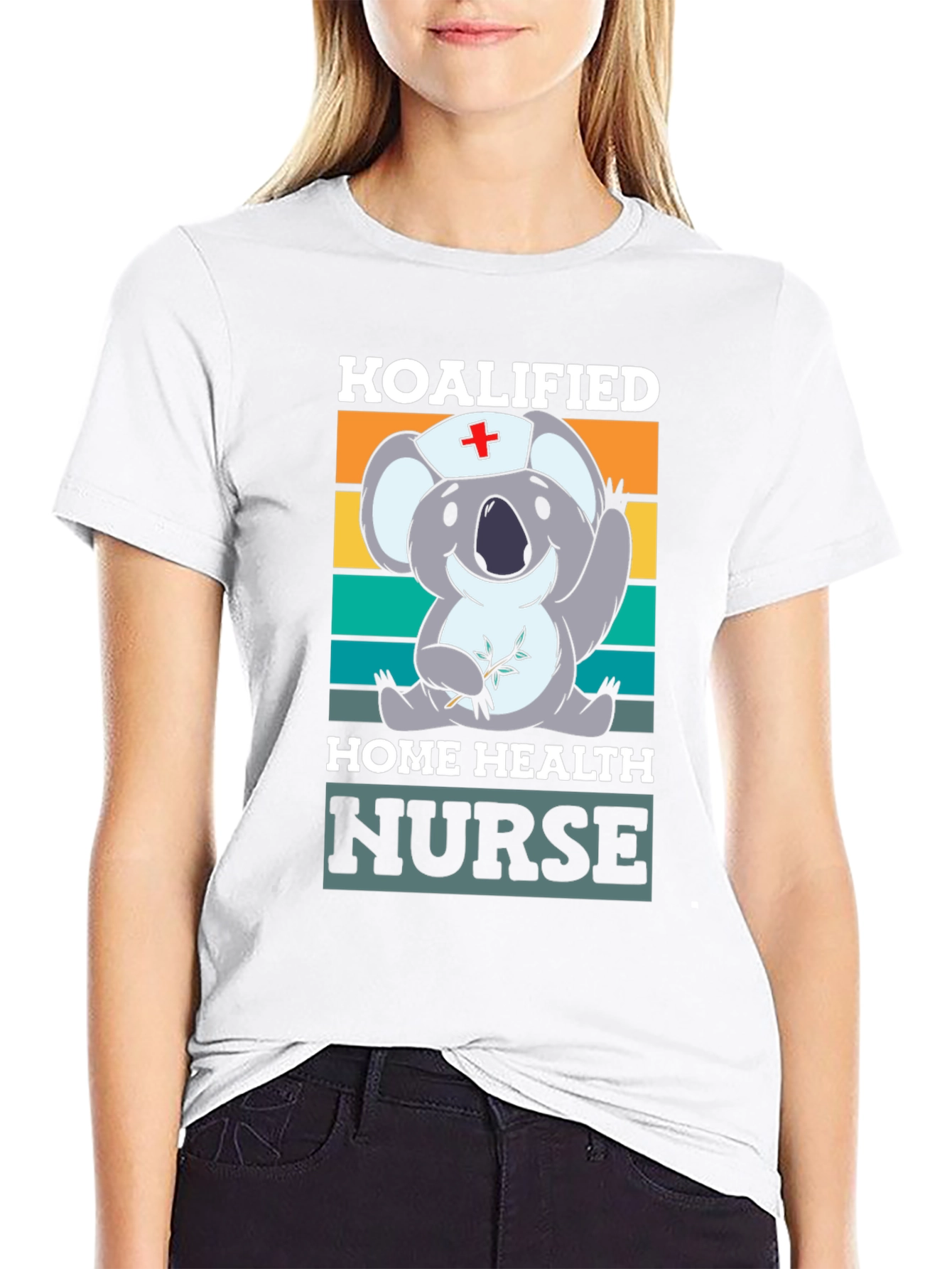 Koalified Home Health Nurse Graphic T-Shirt