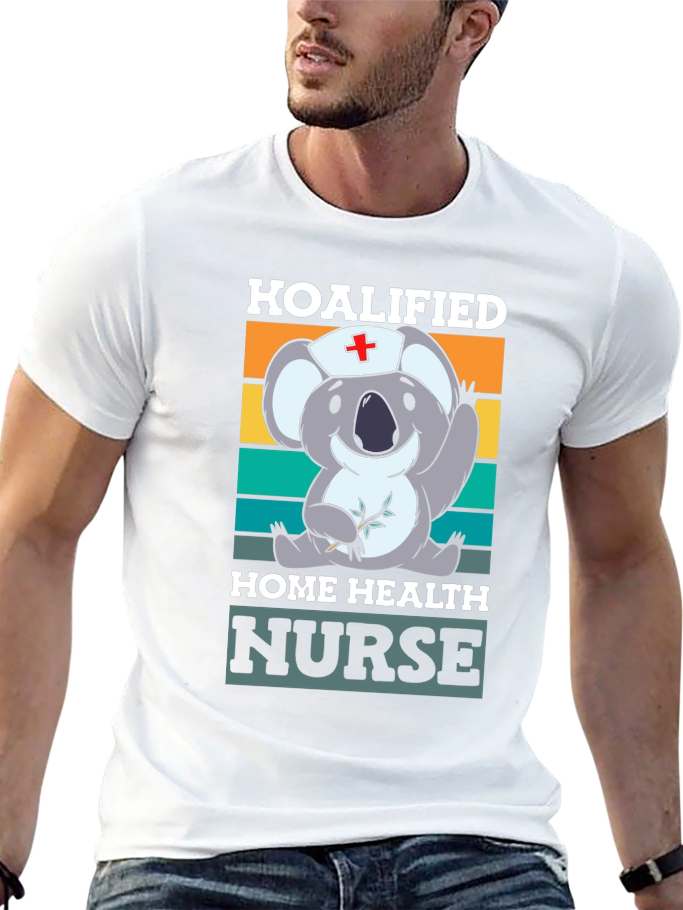 Koalified Home Health Nurse Graphic T-Shirt