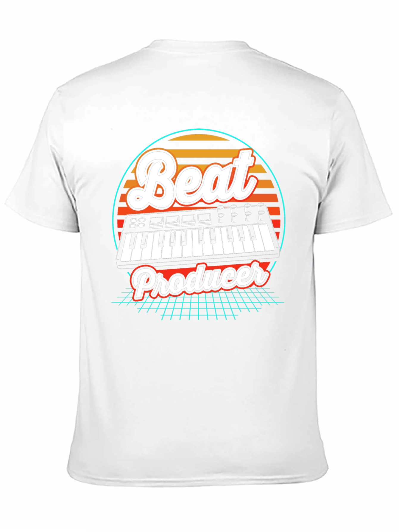 Retro Beat Producer T-Shirt - Music Lover Tee
