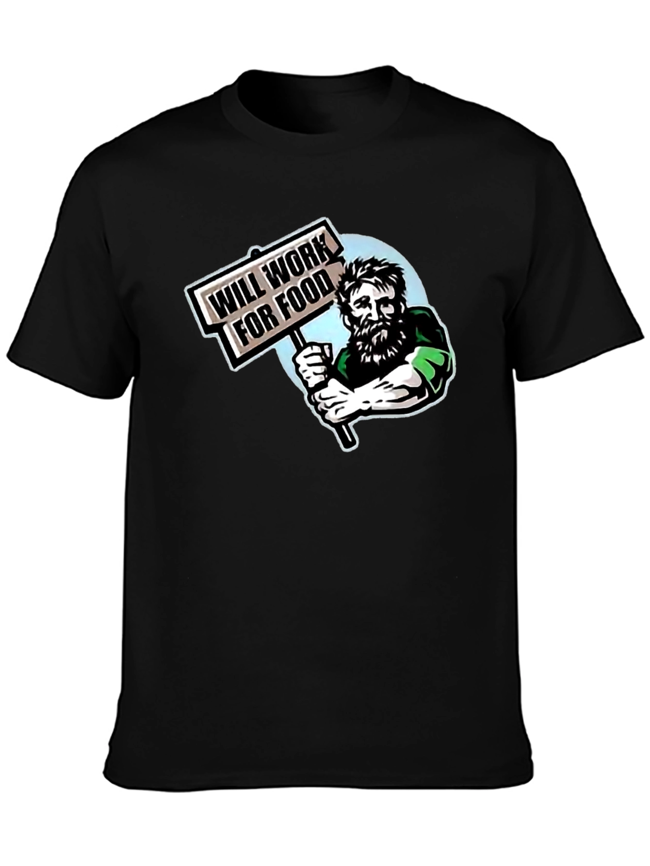 Will Work For Food Graphic T-Shirt