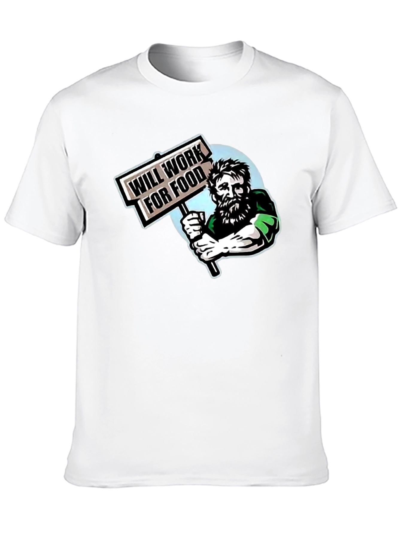 Will Work For Food Graphic T-Shirt