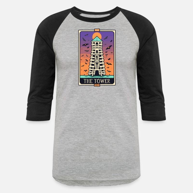 The Tower Tarot Skeleton Halloween Style