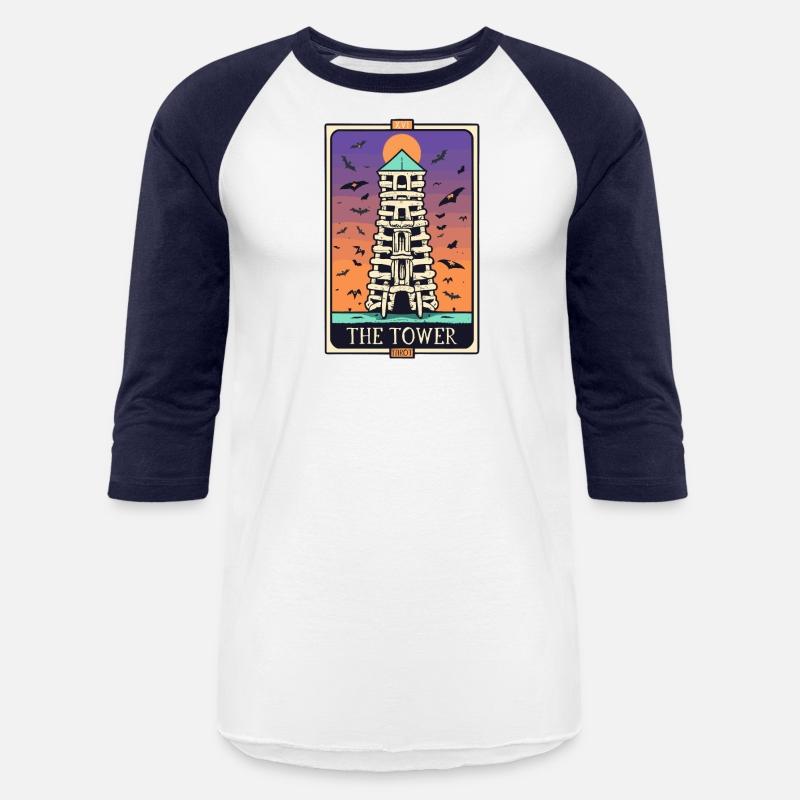 The Tower Tarot Skeleton Halloween Style