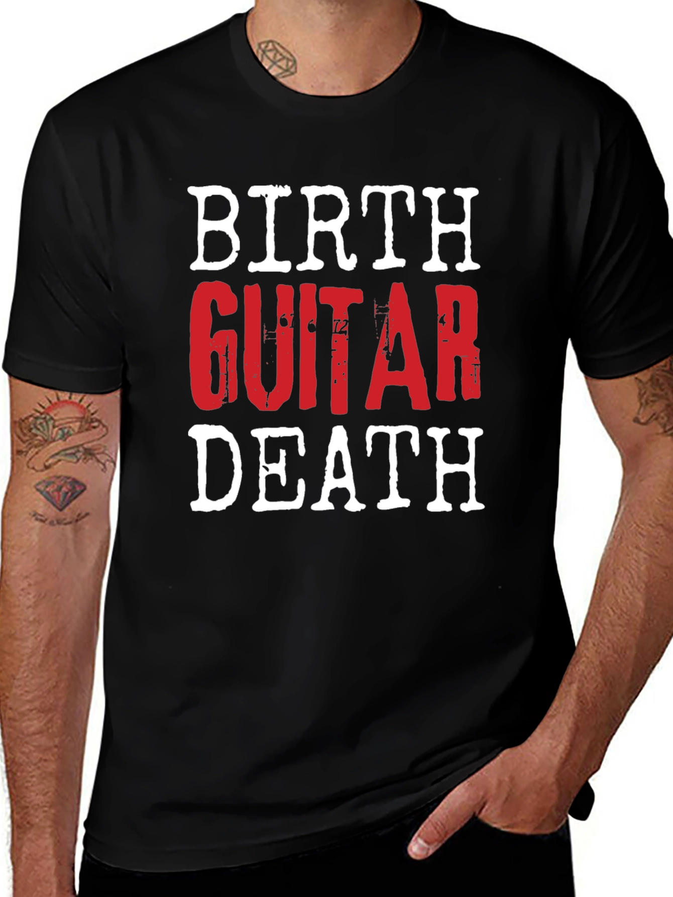 Birth Guitar Death T-Shirt