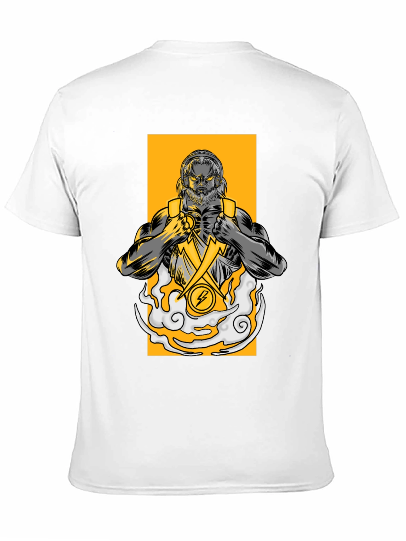 Zeus Graphic T-Shirt - Lightning Bolt Design