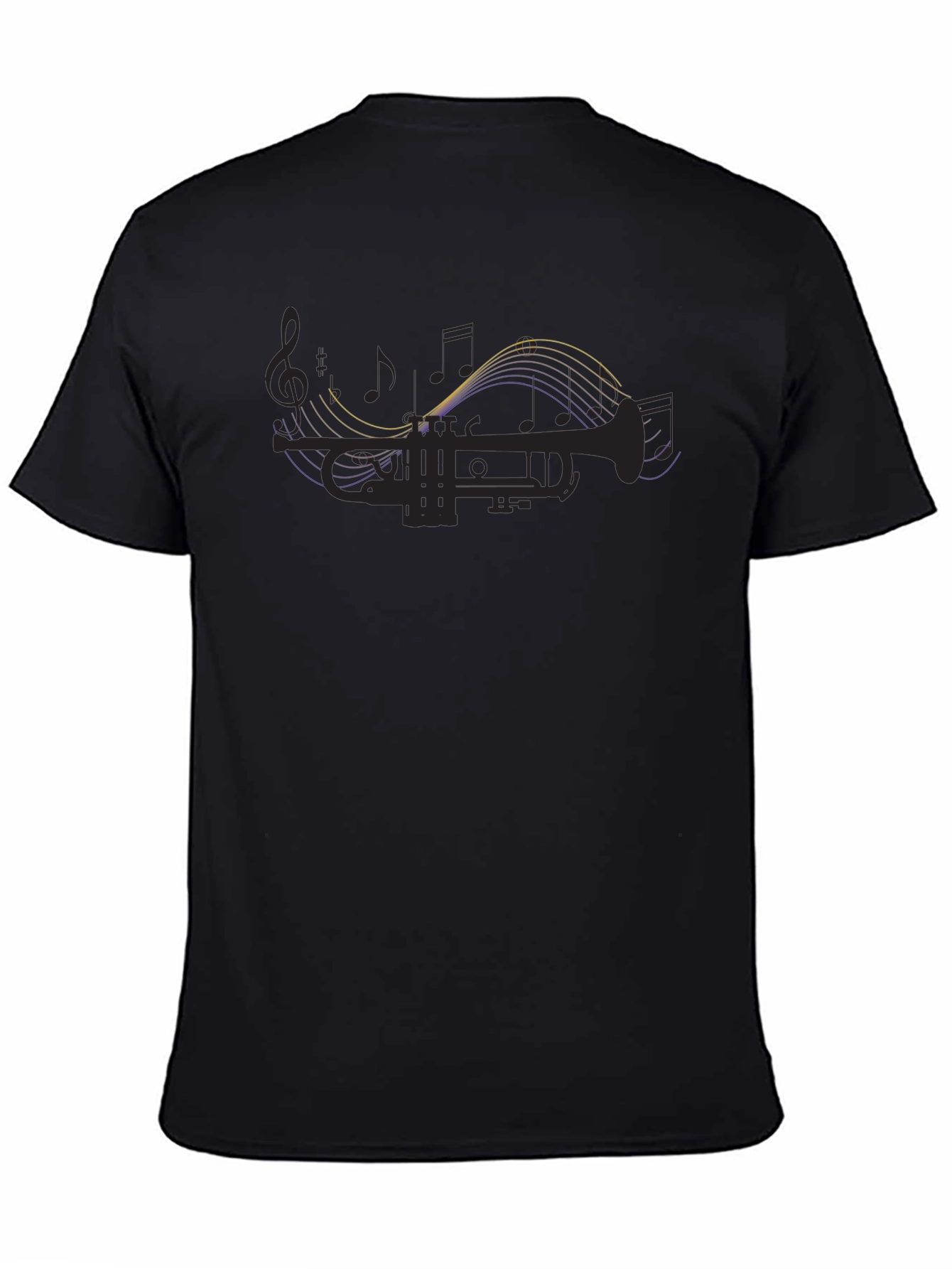 Musical Trumpet T-Shirt - Black