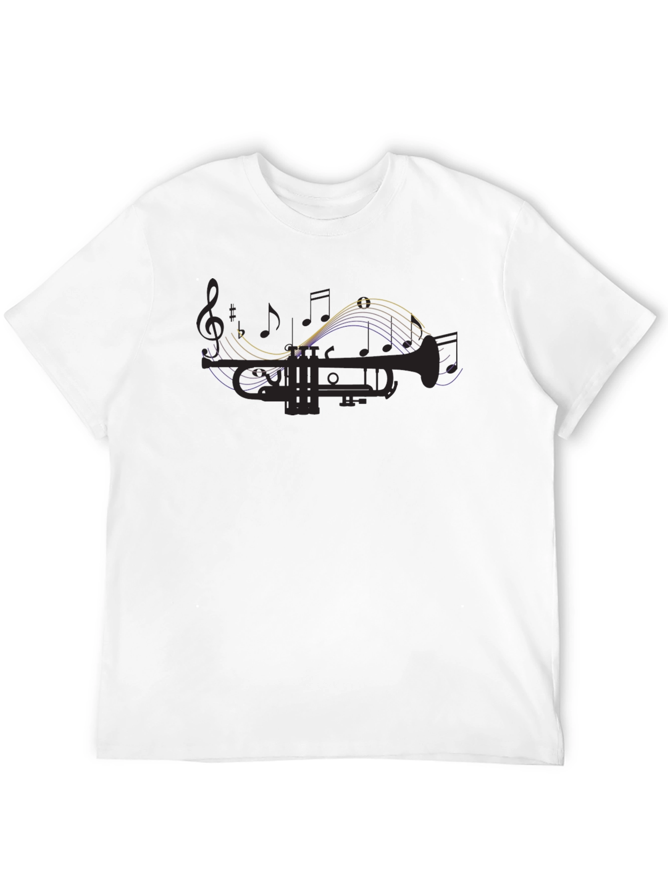 Musical Trumpet T-Shirt - Black