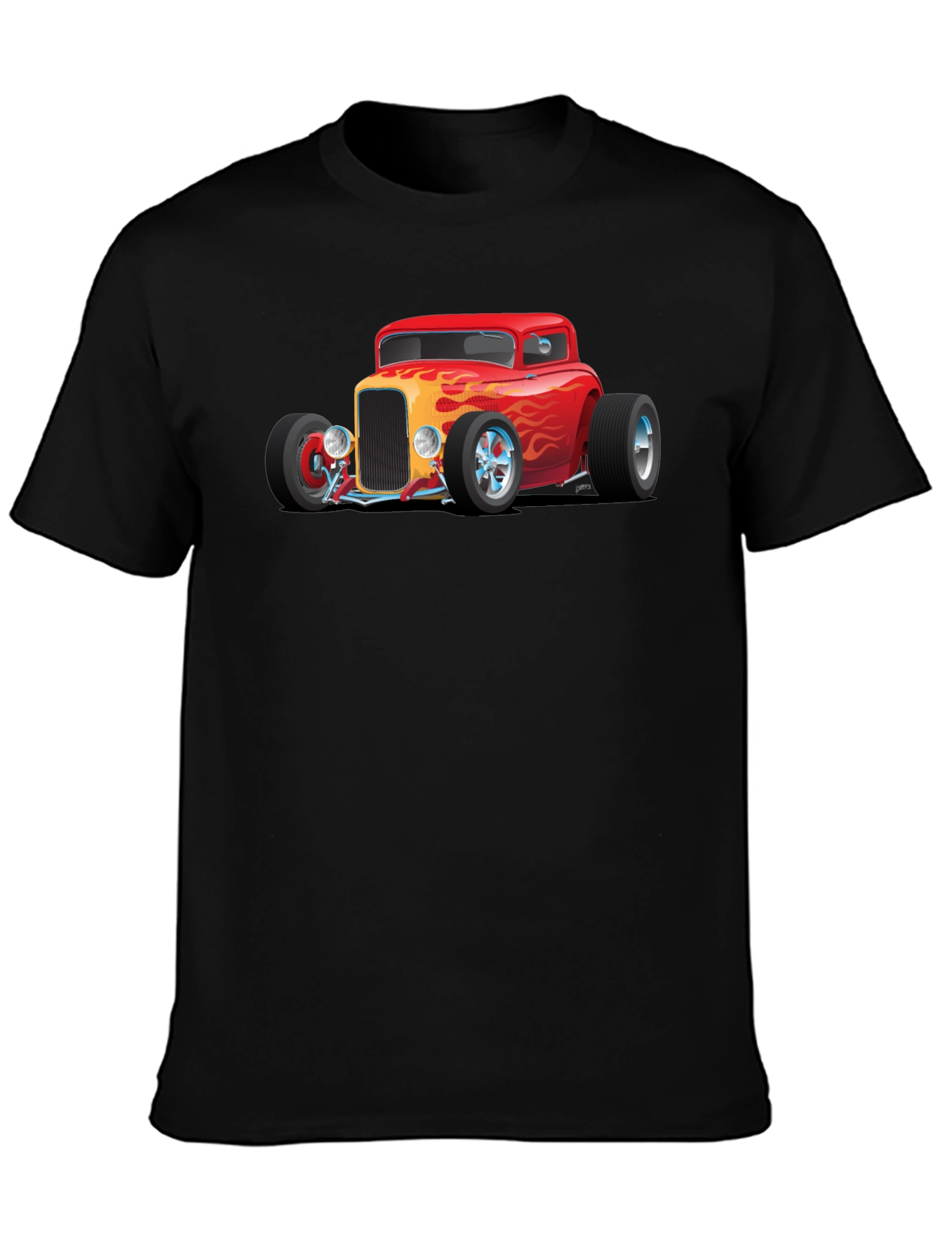 Hot Rod Graphic Tee - Classic Car Shirt