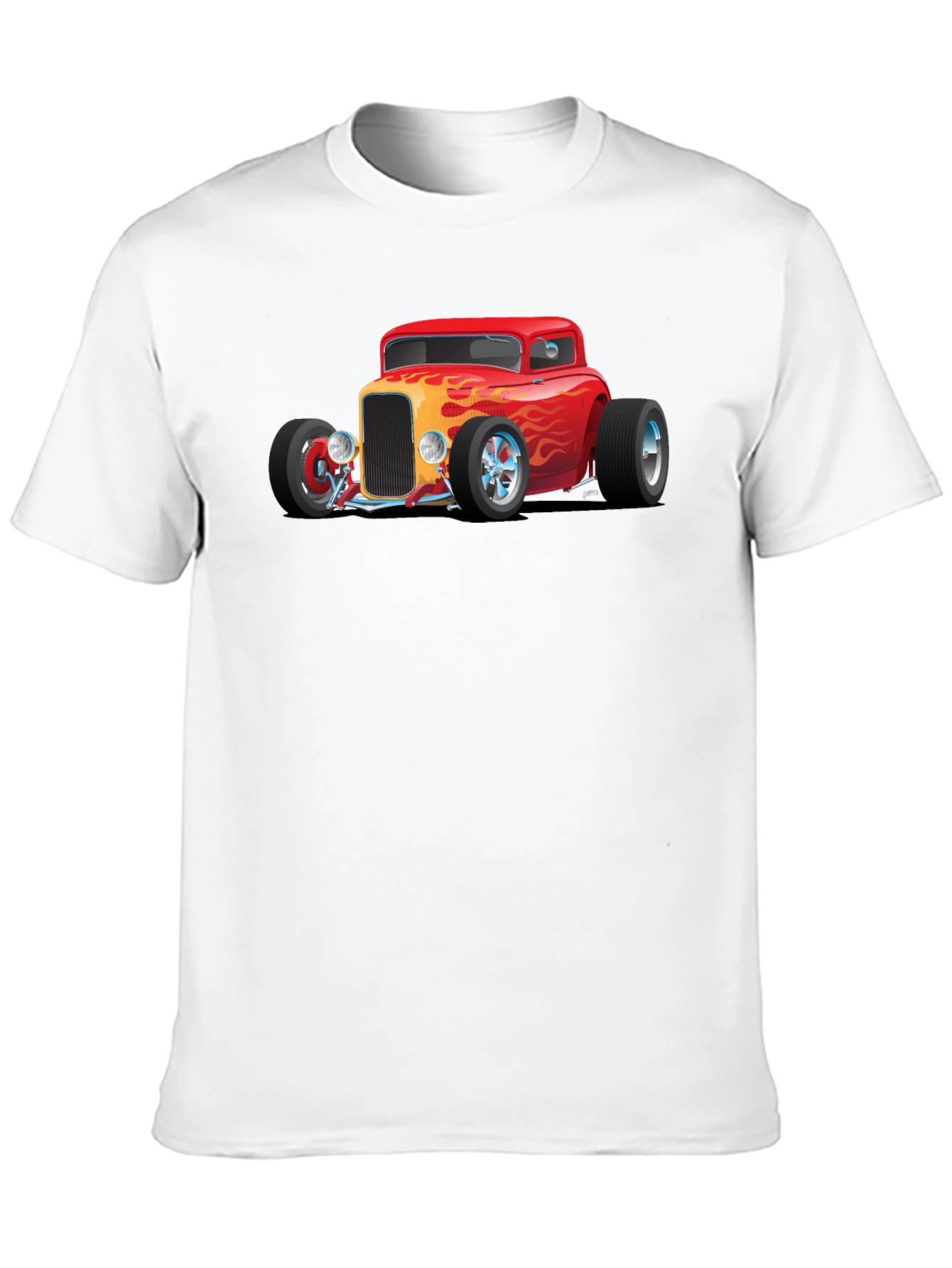 Hot Rod Graphic Tee - Classic Car Shirt