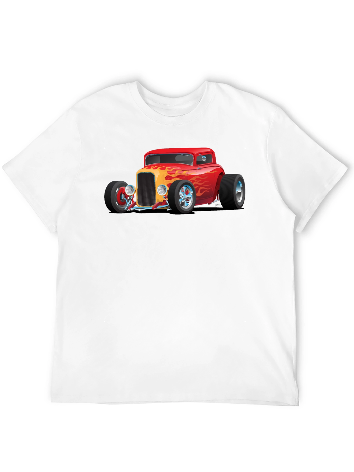 Hot Rod Graphic Tee - Classic Car Shirt