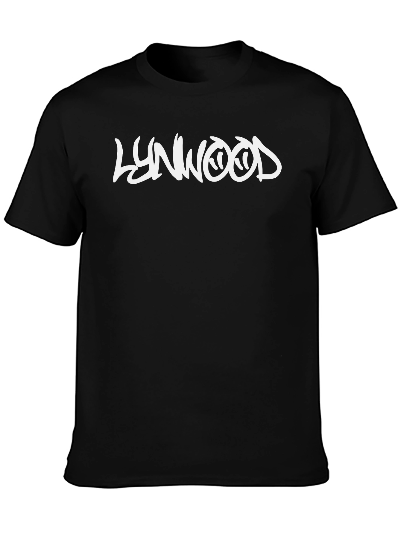 Lynwood Black Graphic Tee