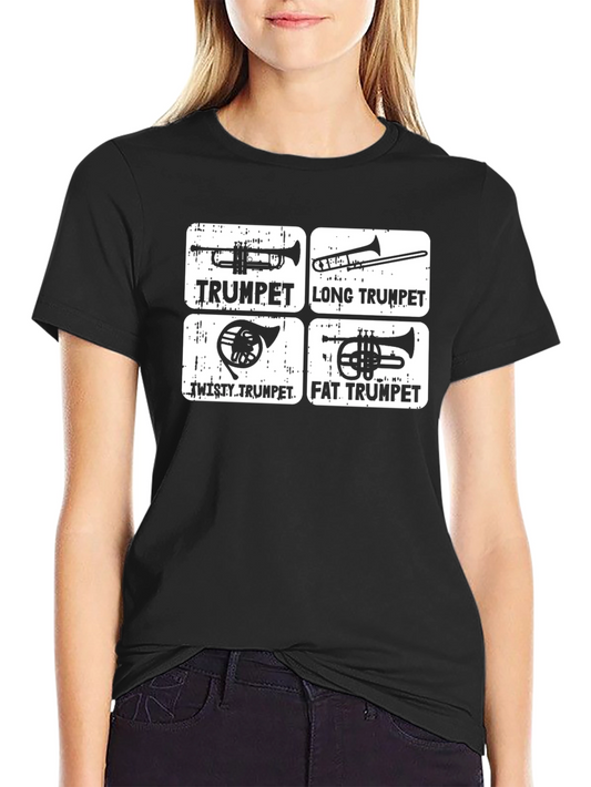 Humorous Trumpet Instrument T-Shirt