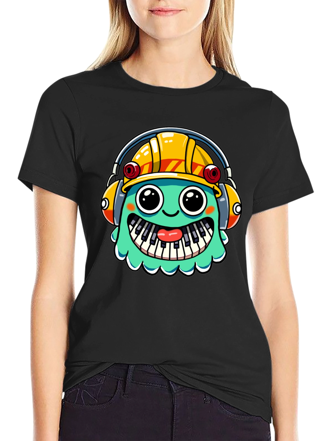 Cartoon Monster Graphic Tee