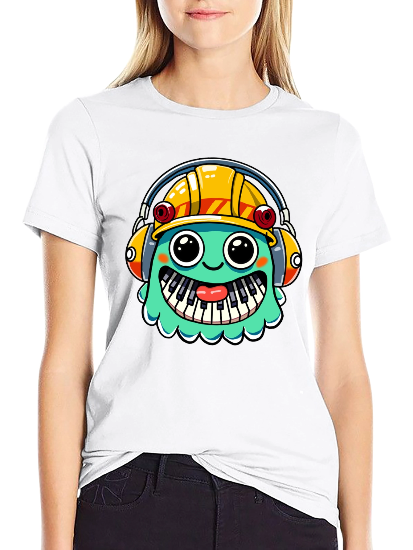 Cartoon Monster Graphic Tee
