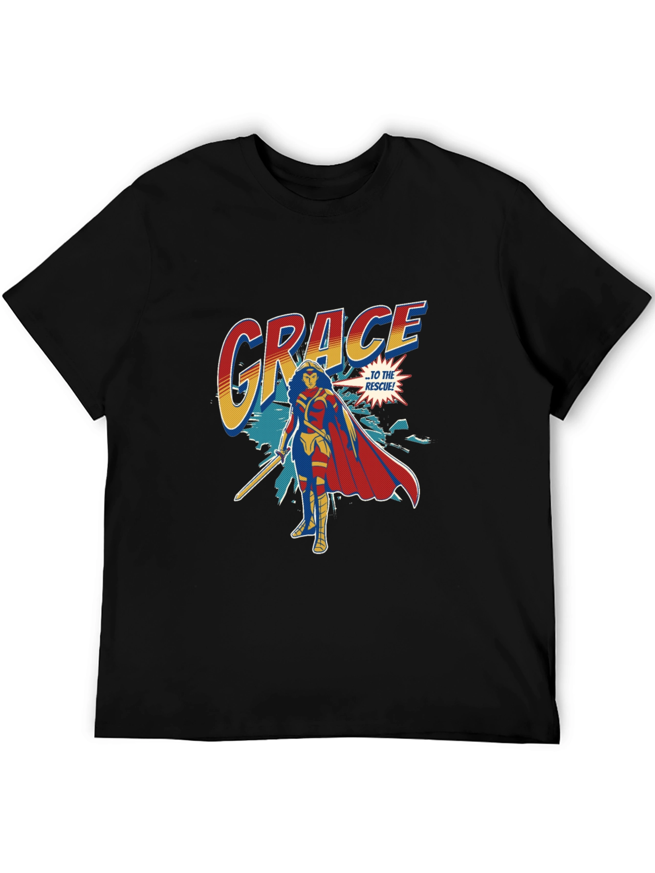 Grace To The Rescue Graphic Tee