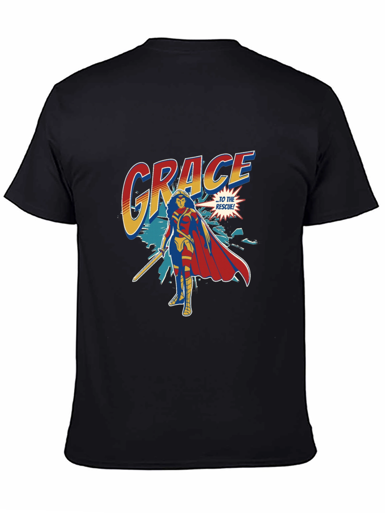 Grace To The Rescue Graphic Tee