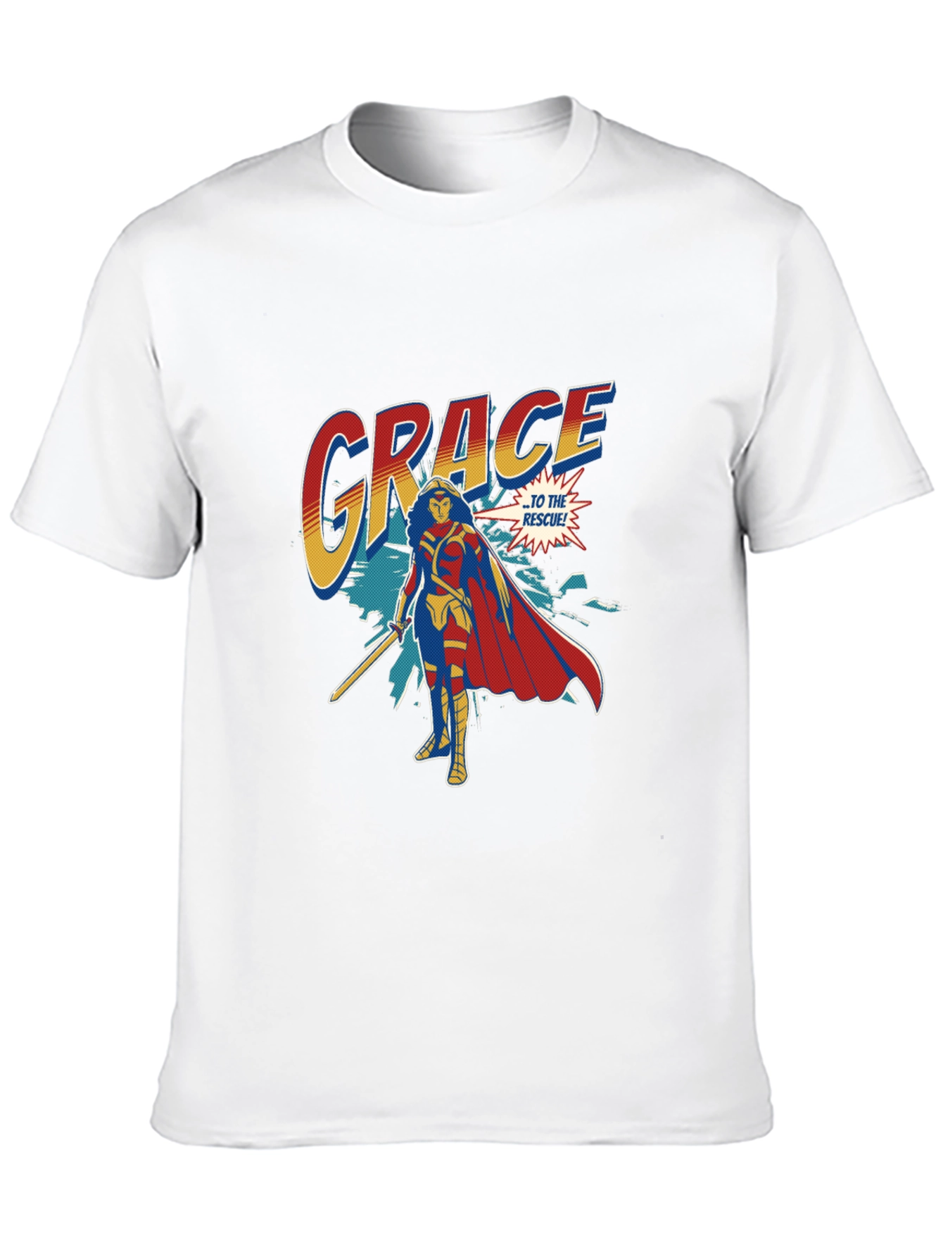 Grace To The Rescue Graphic Tee
