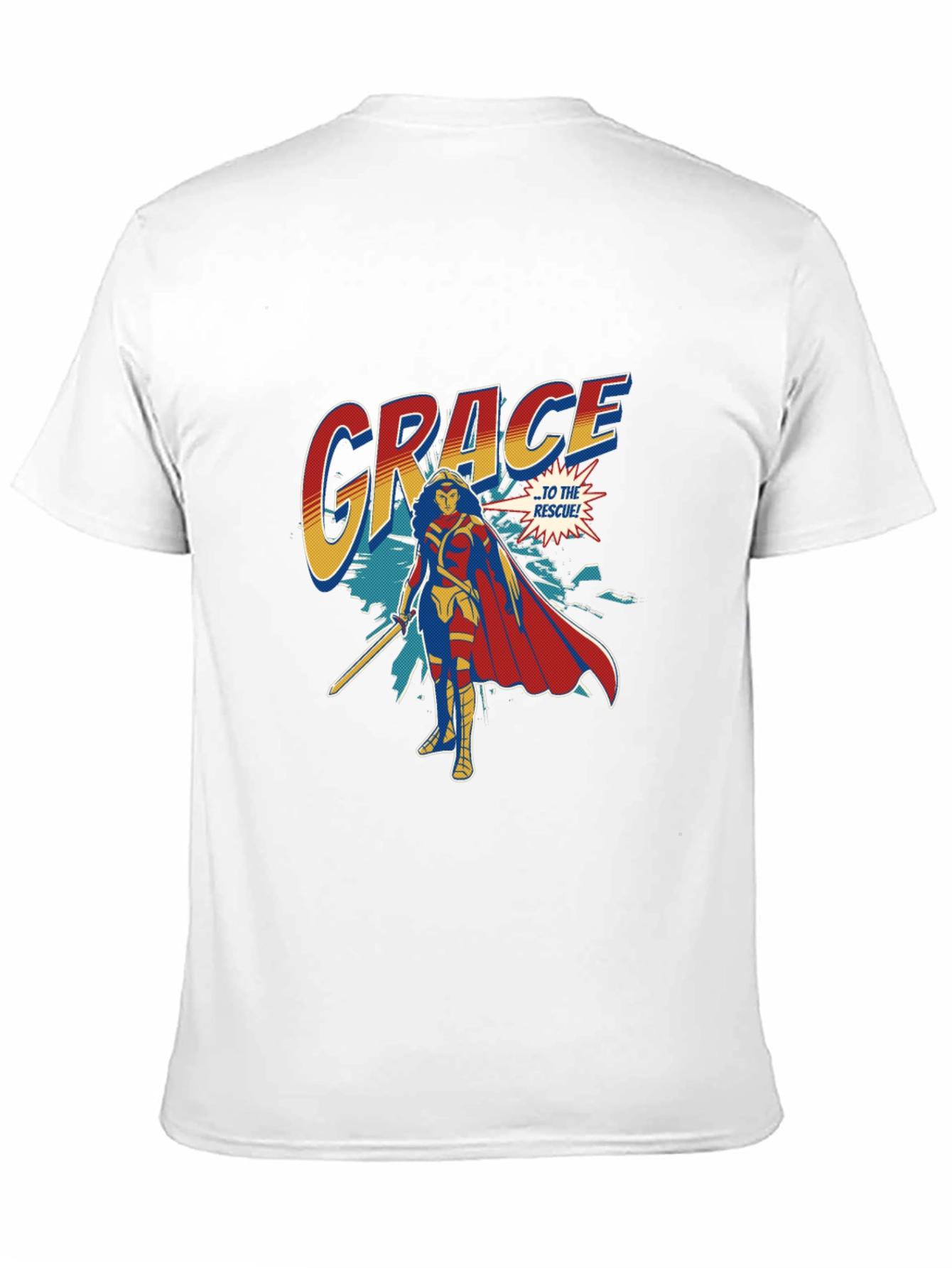 Grace To The Rescue Graphic Tee