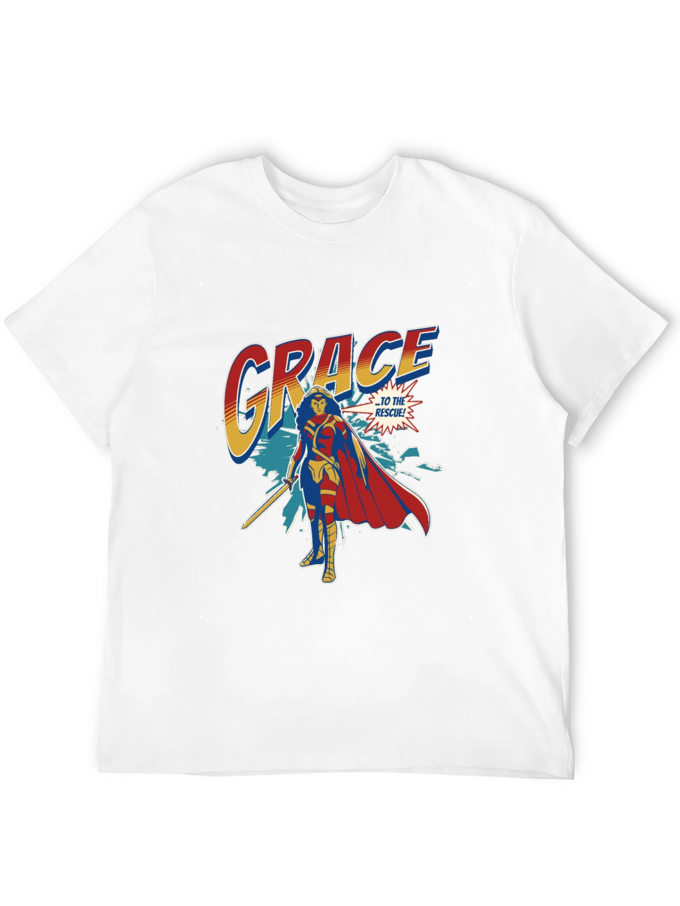 Grace To The Rescue Graphic Tee