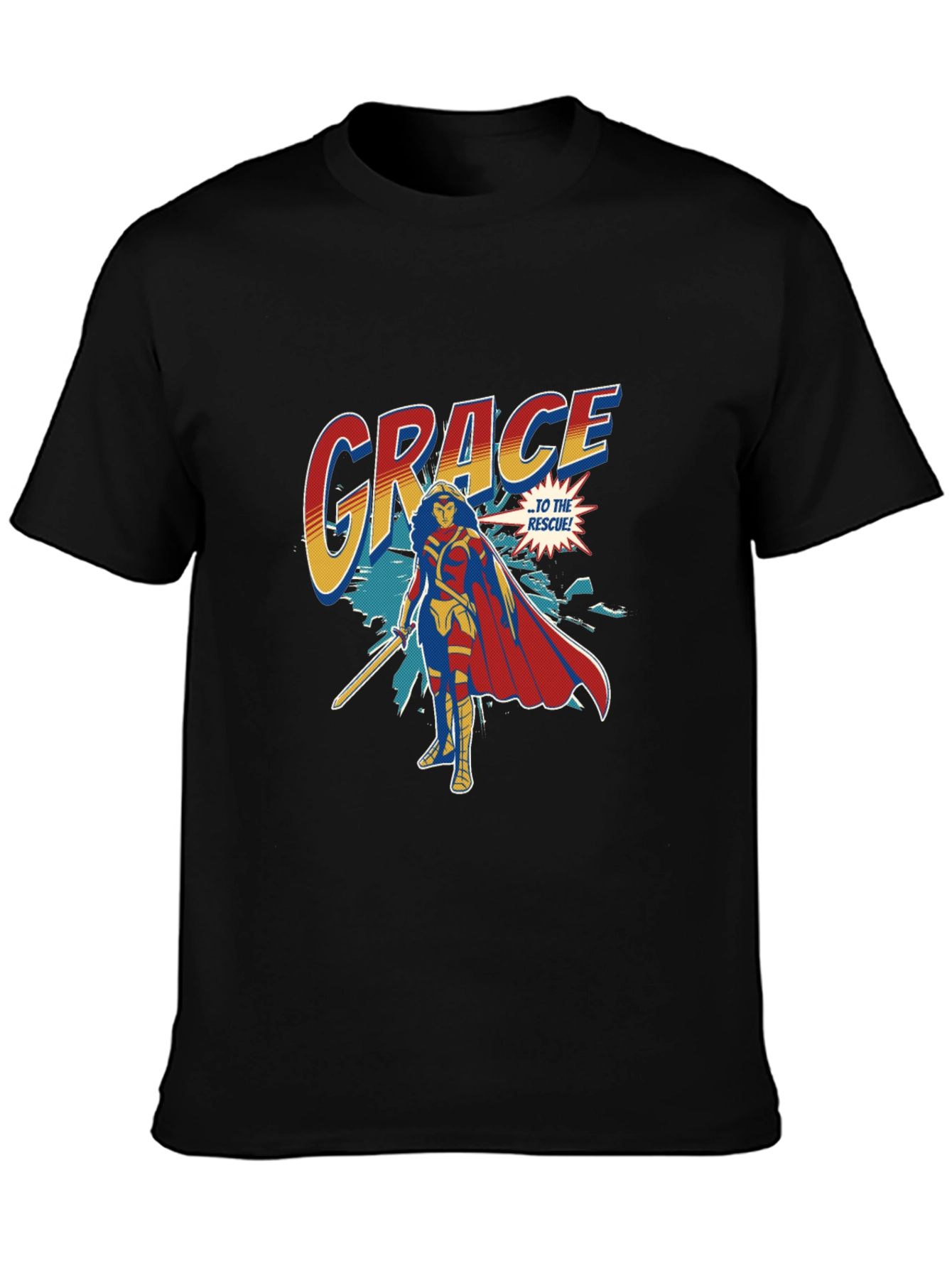 Grace To The Rescue Graphic Tee