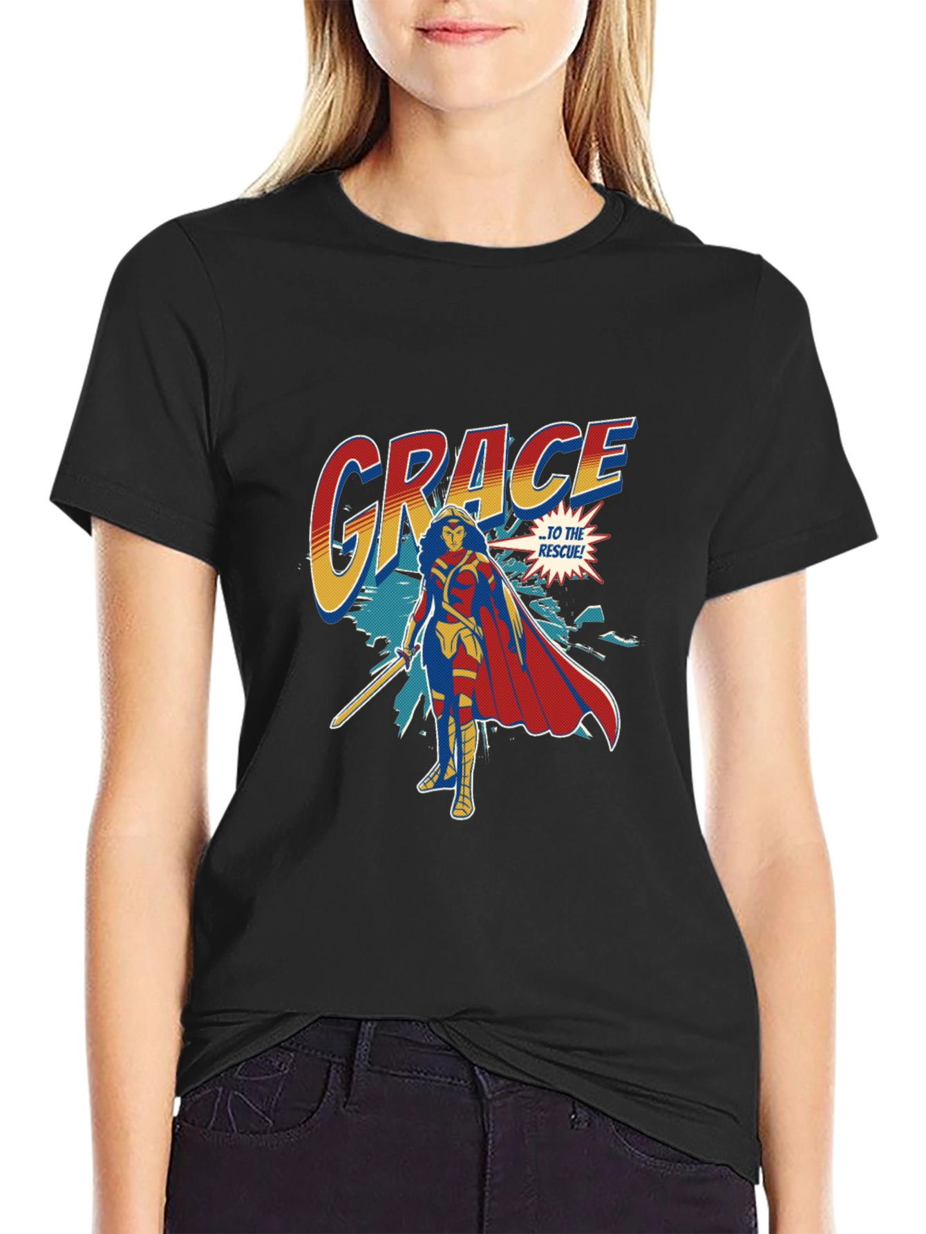 Grace To The Rescue Graphic Tee