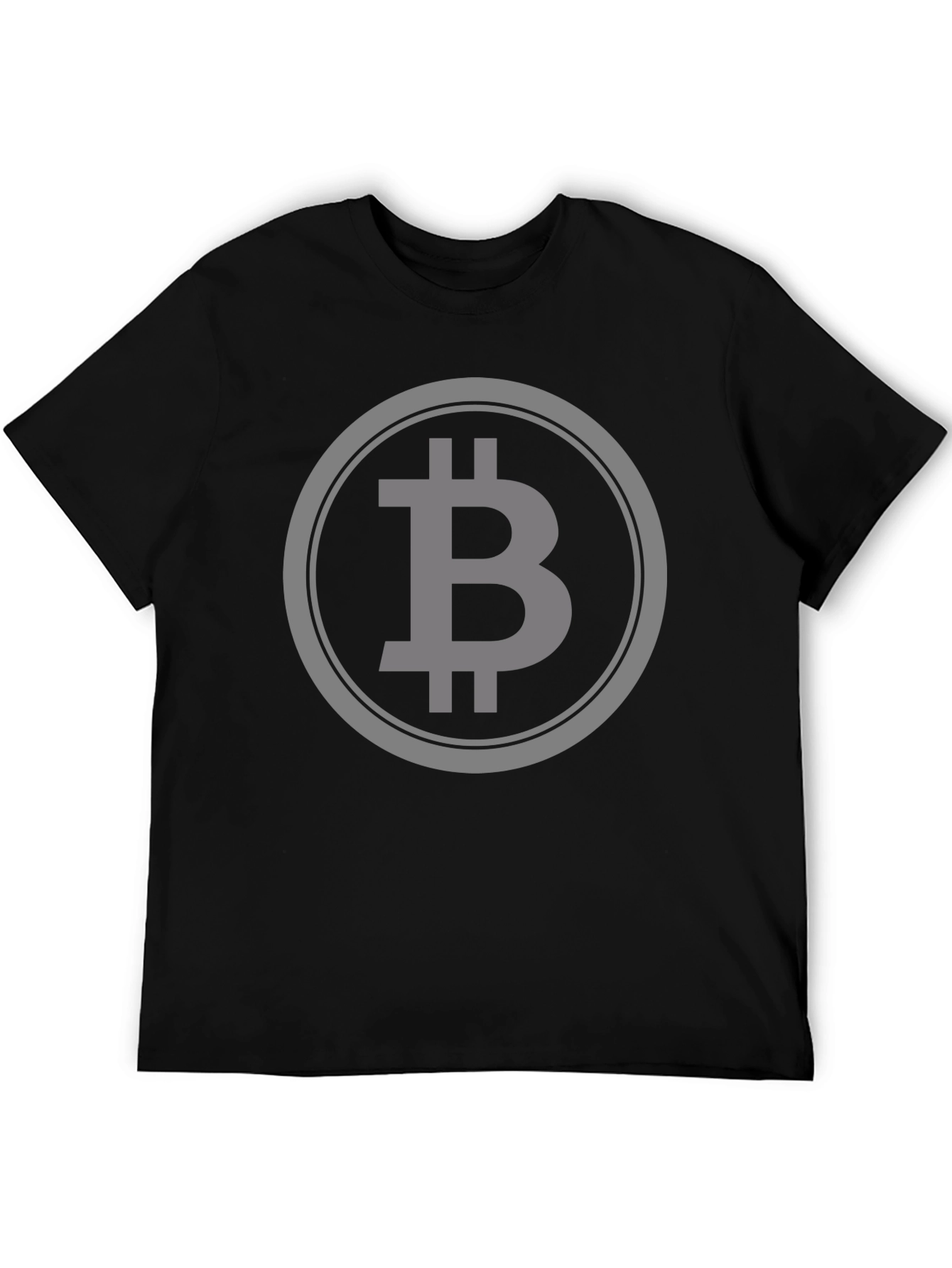 Bitcoin Crypto Currency T-Shirt - Black