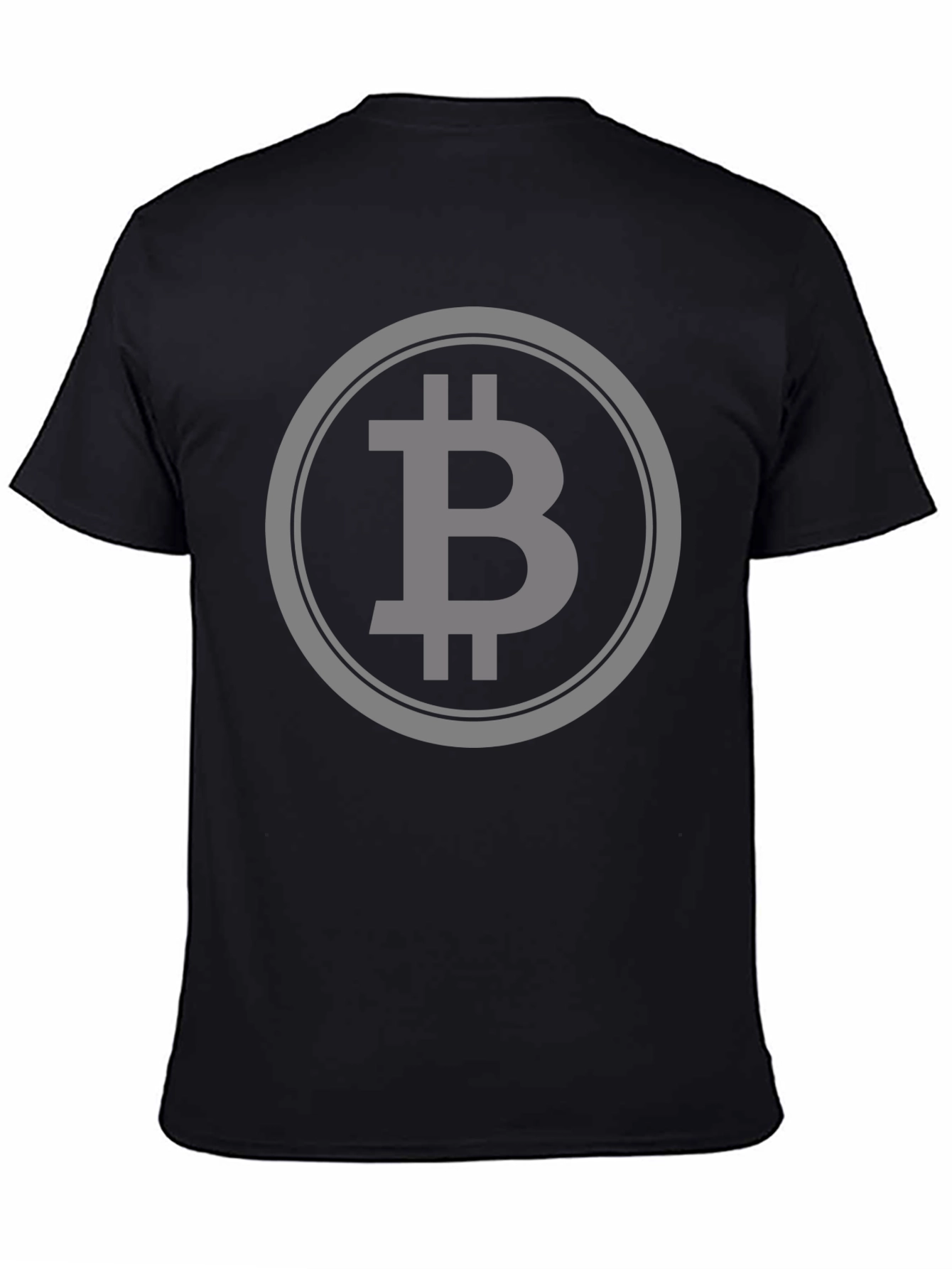 Bitcoin Crypto Currency T-Shirt - Black