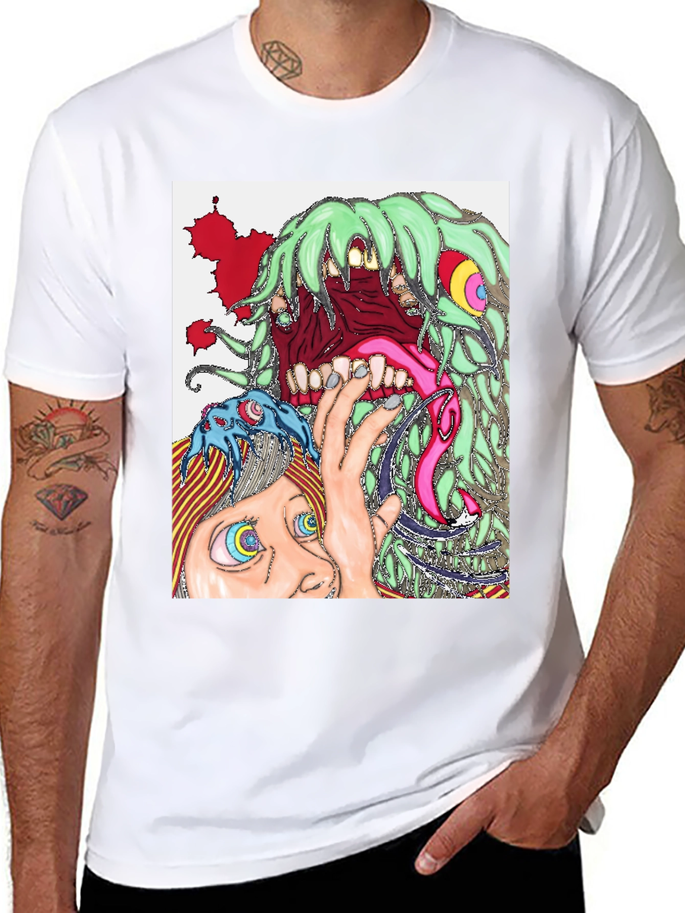 Monster Graphic T-Shirt: Unleash Your Inner Weird