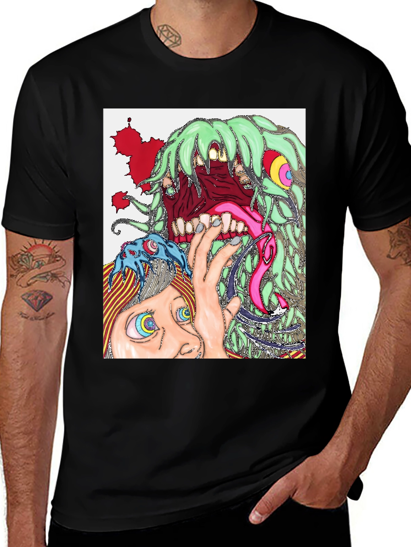 Monster Graphic T-Shirt: Unleash Your Inner Weird