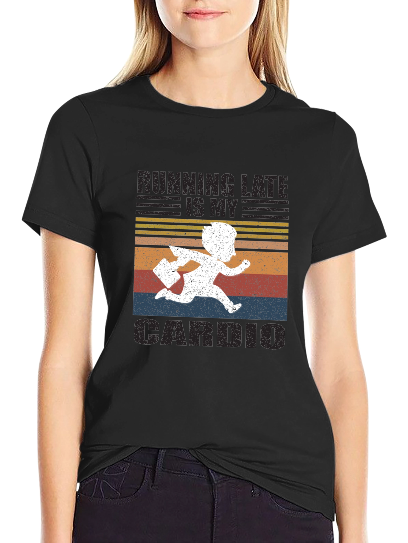 Running Late is My Cardio Graphic Tee
