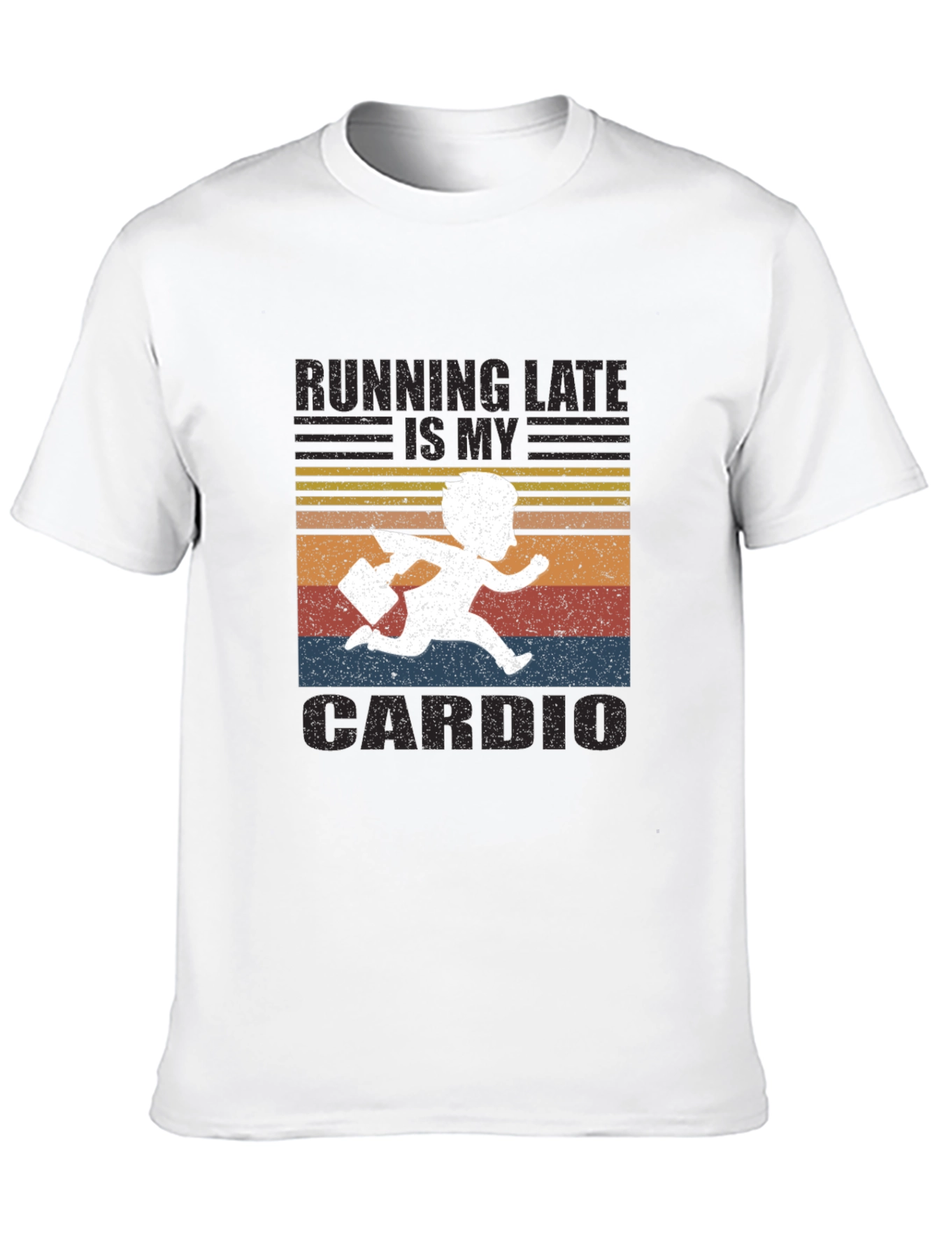 Running Late is My Cardio Graphic Tee