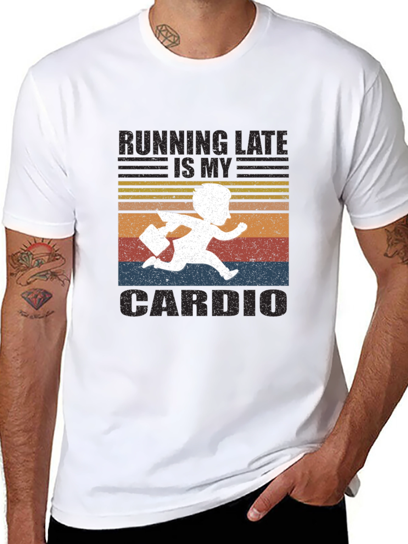Running Late is My Cardio Graphic Tee